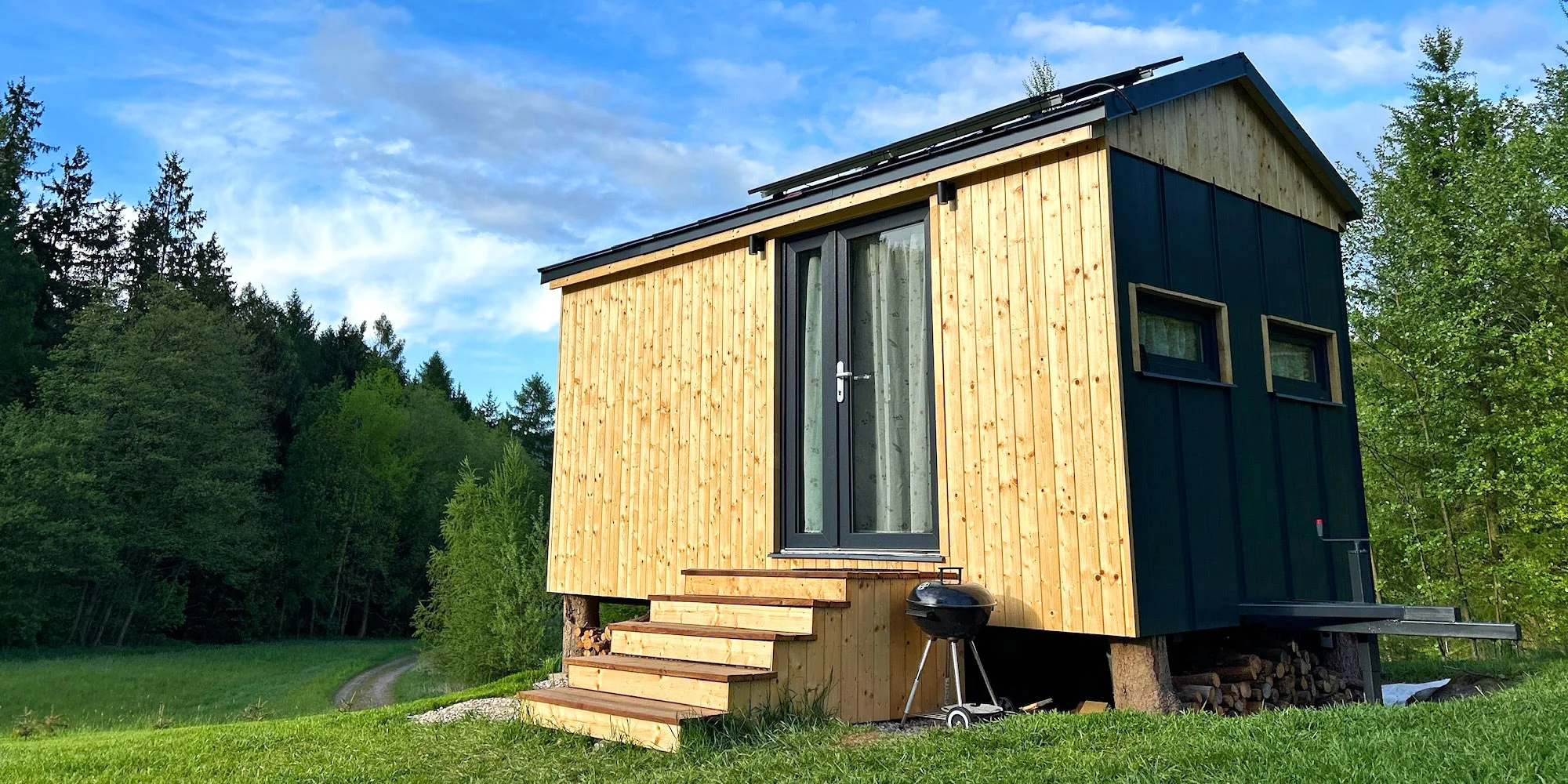 Útulný tiny house u Adršpachu až pro 4 osoby
