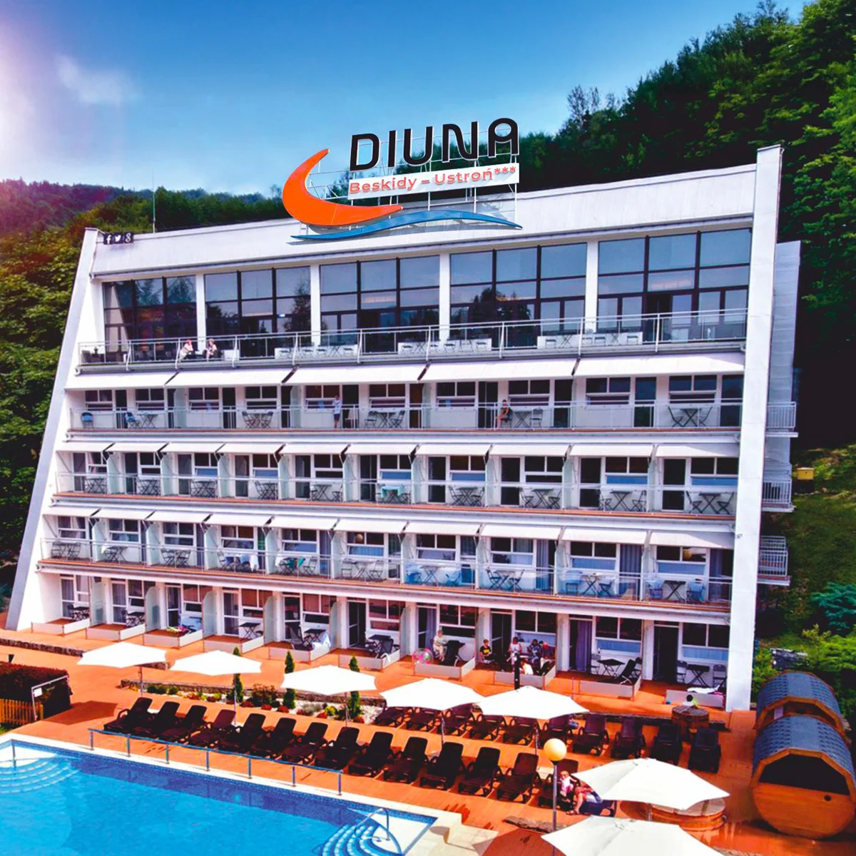 Hotel obklopený horami a lesy: dovolená s jídlem, neomezeným wellness i zábavou