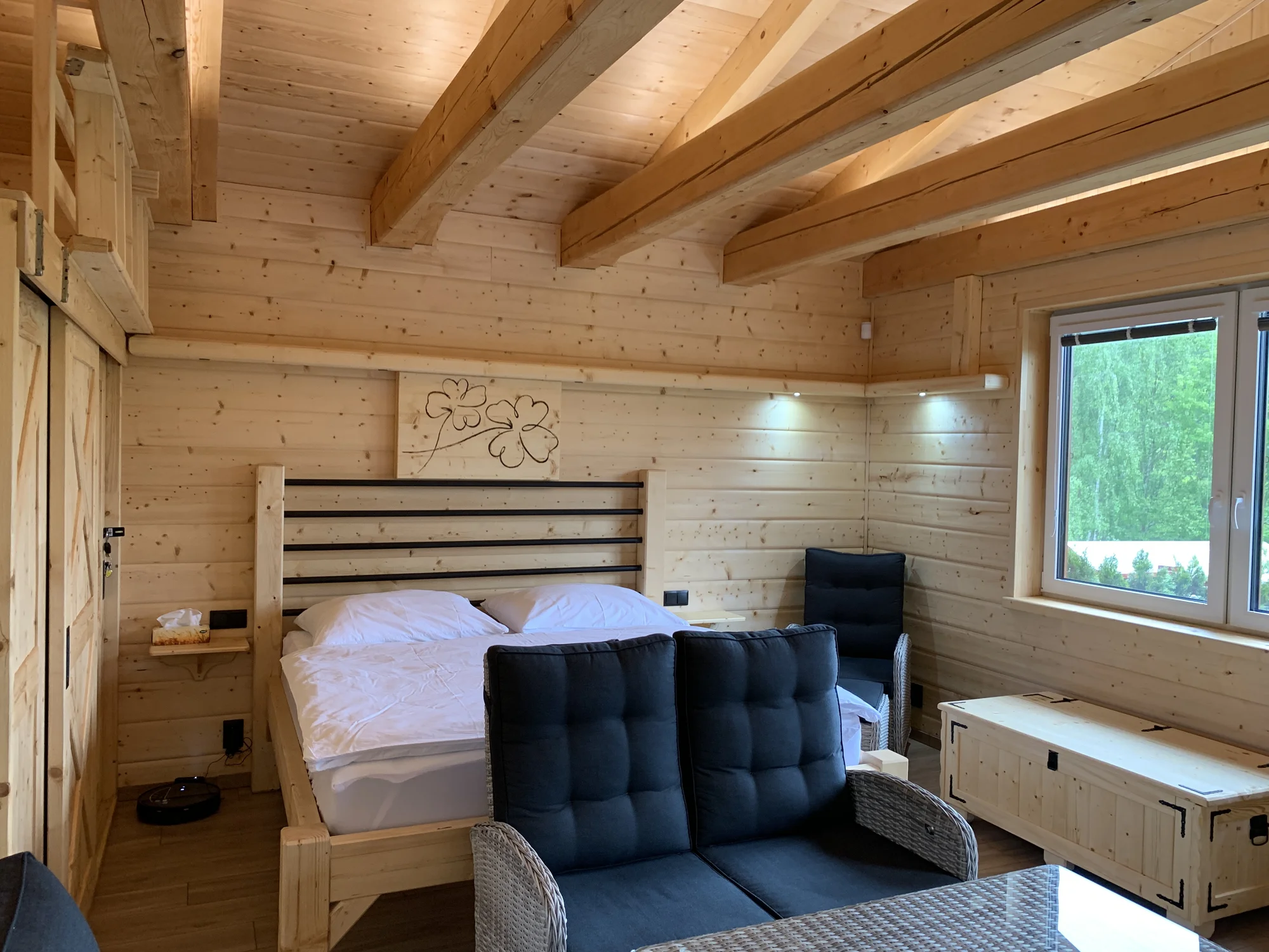 Nový apartmán v Jizerkách: wellness, pivní pípa, terasa i kuchyňka