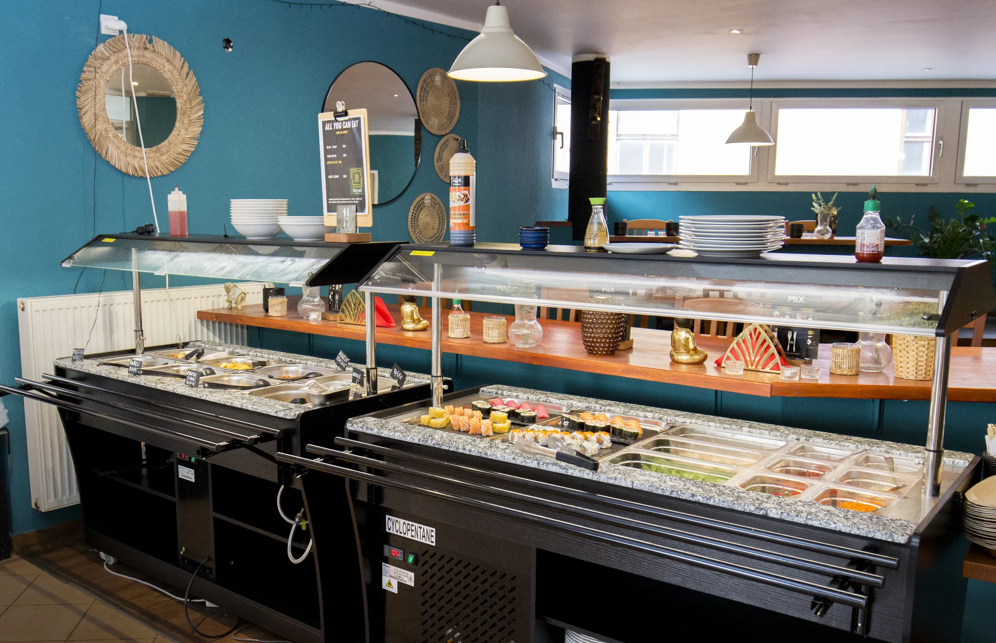 Otevřené vouchery do Royale Brno: 1000–5000 Kč na sushi a další asijské speciality