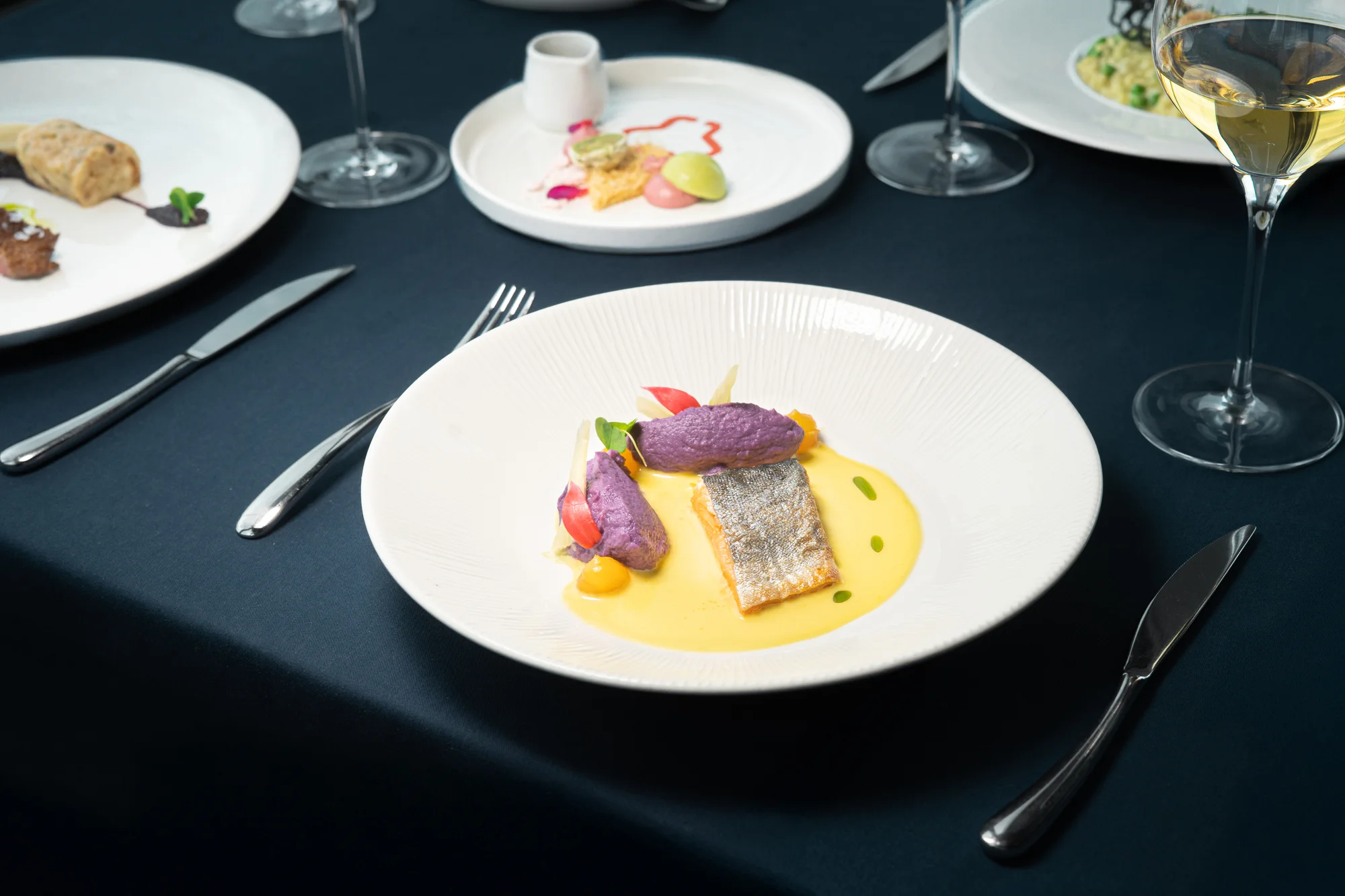 Luxusní 5chodové menu v Žižkovské věži: foie gras, siven, kachní prsa a signature cocktail