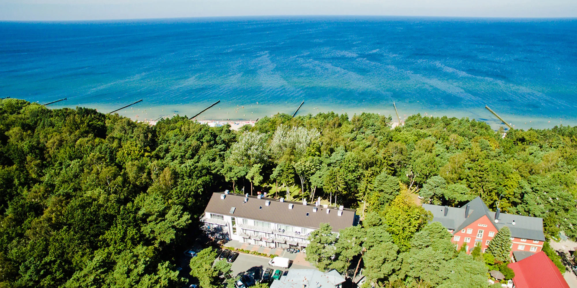 Hotel přímo u Baltu: jídlo, sauna, first minute