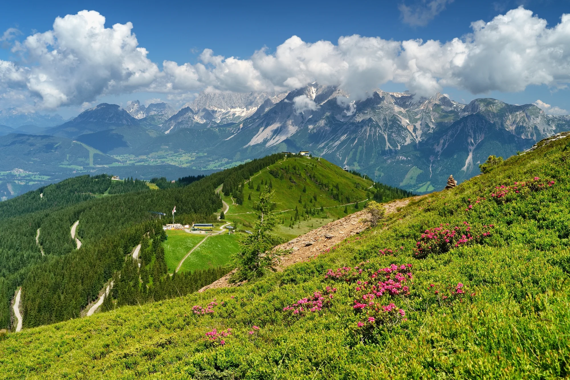 Zájezd na ledovec Dachstein: pohodová letní turistika, 2 noci s polopenzí, autobusová doprava a průvodce