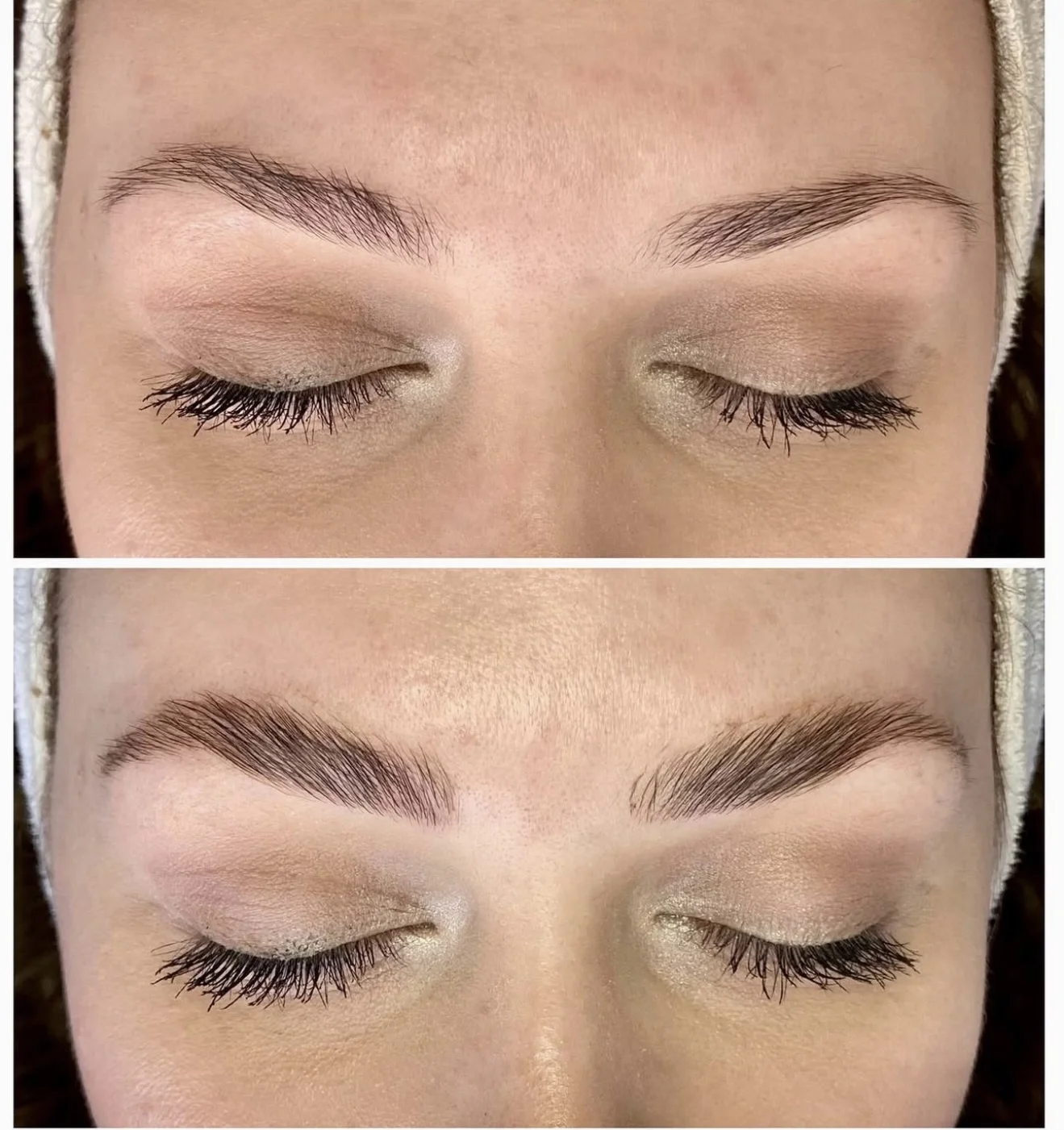 Dopřejte si oslnivý pohled: úprava obočí vč. barvení, lash lifting i laminace
