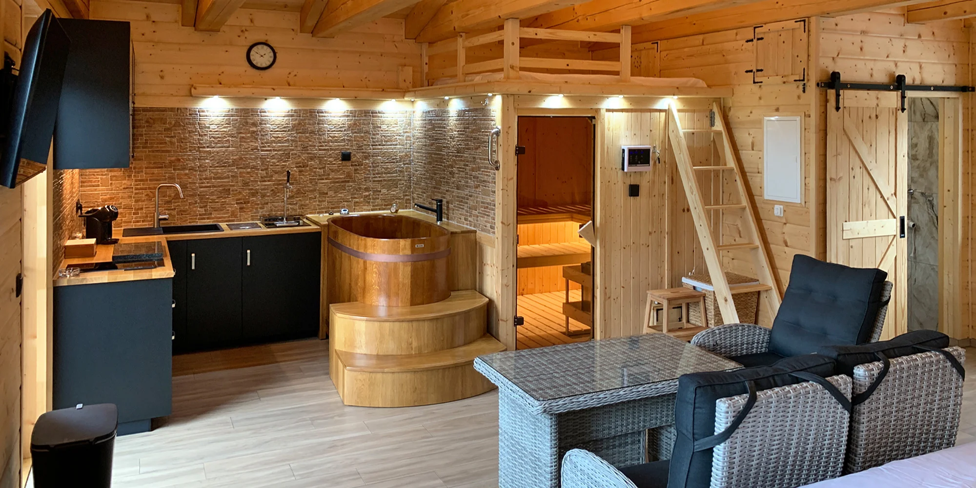 Nový wellness apartmán v Jizerkách až pro 5 osob