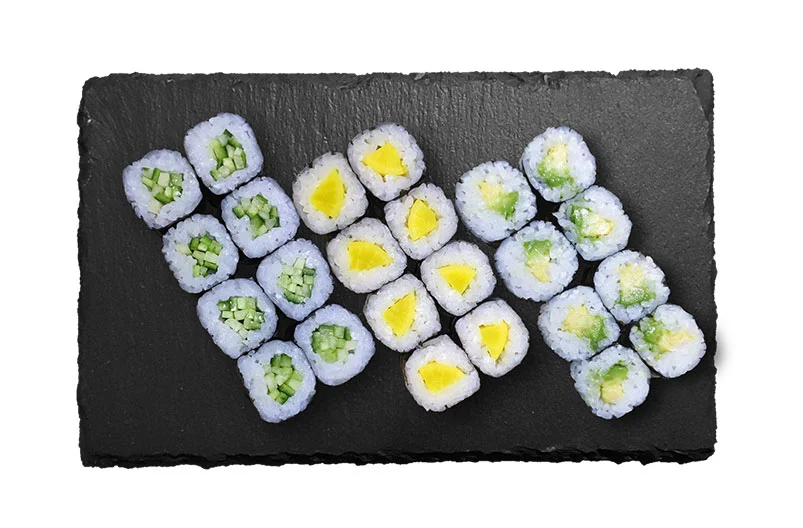 Sushi sety v restauraci Sun House: maki, nigiri i kalifornské rolky, 24–52 ks