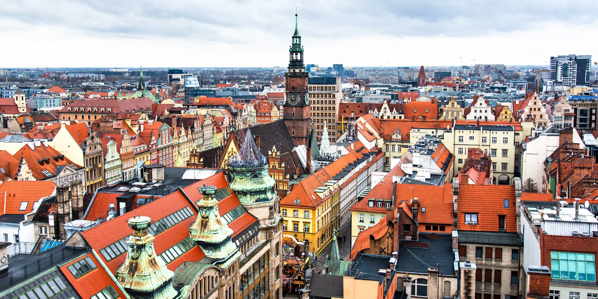 Moderní hotel v srdci Starého Města ve Wrocławi: pobyt se snídaní a welcome drinkem