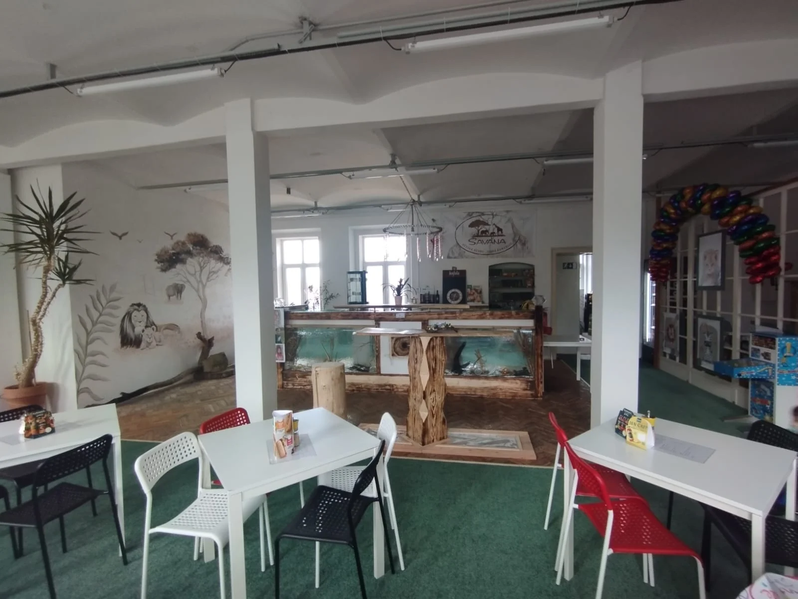 Vstupy do parádní dětské herny Savana pro děti od 1,5 do 14 let