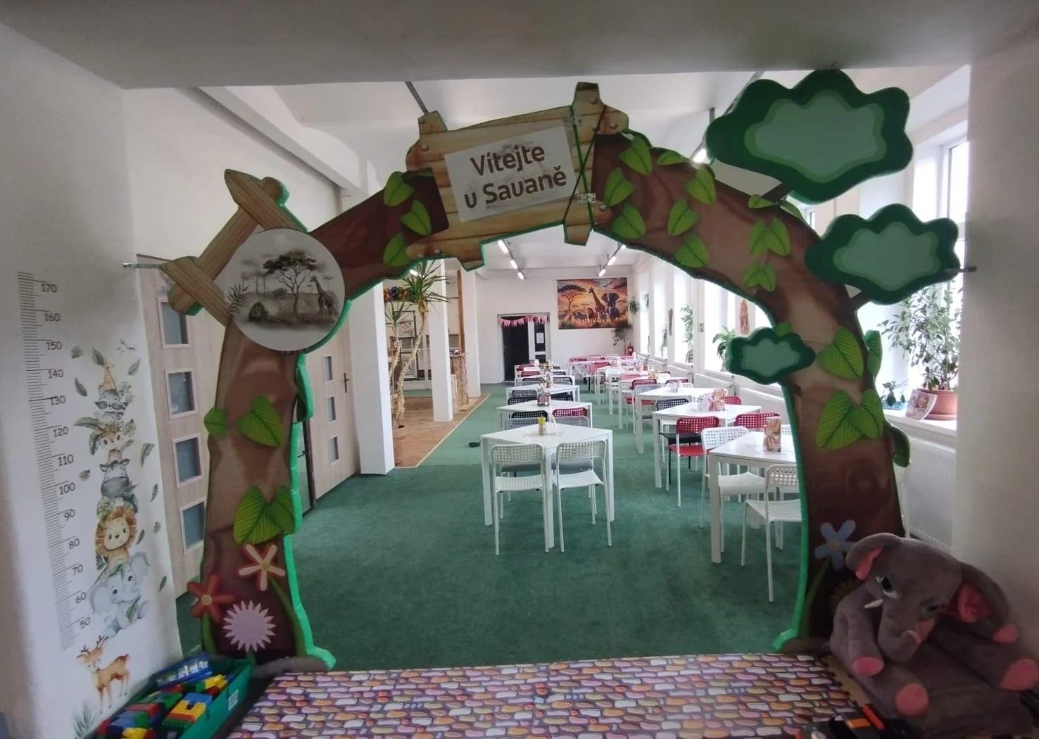 Vstupy do parádní dětské herny Savana pro děti od 1,5 do 14 let