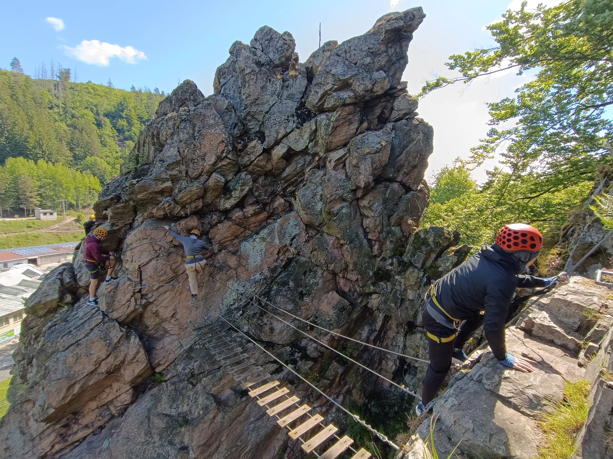 Ferrata Vír s průvodcem pro děti i dospělé: skupinově či individuálně