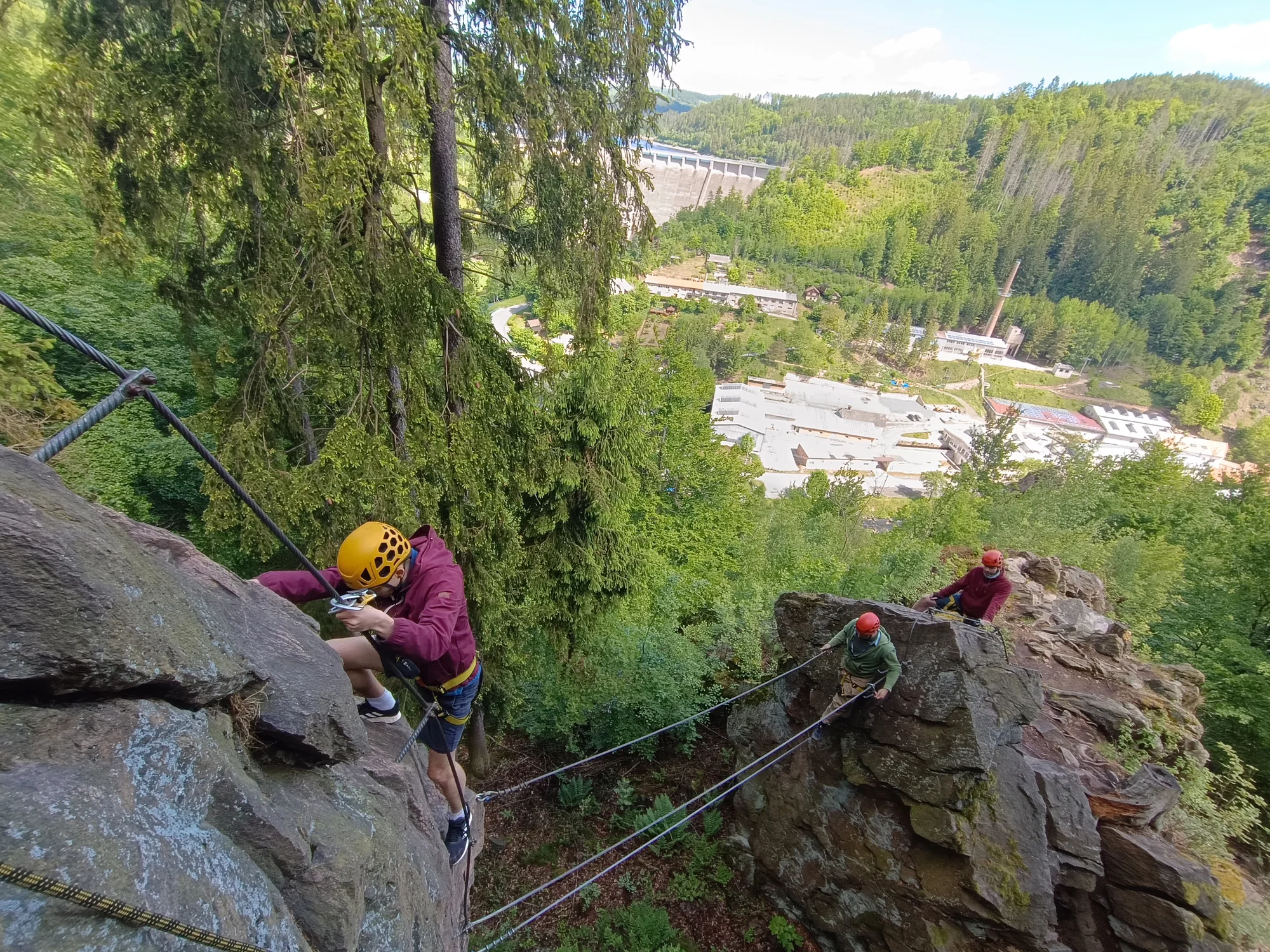 Ferrata Vír s průvodcem pro děti i dospělé: skupinově či individuálně
