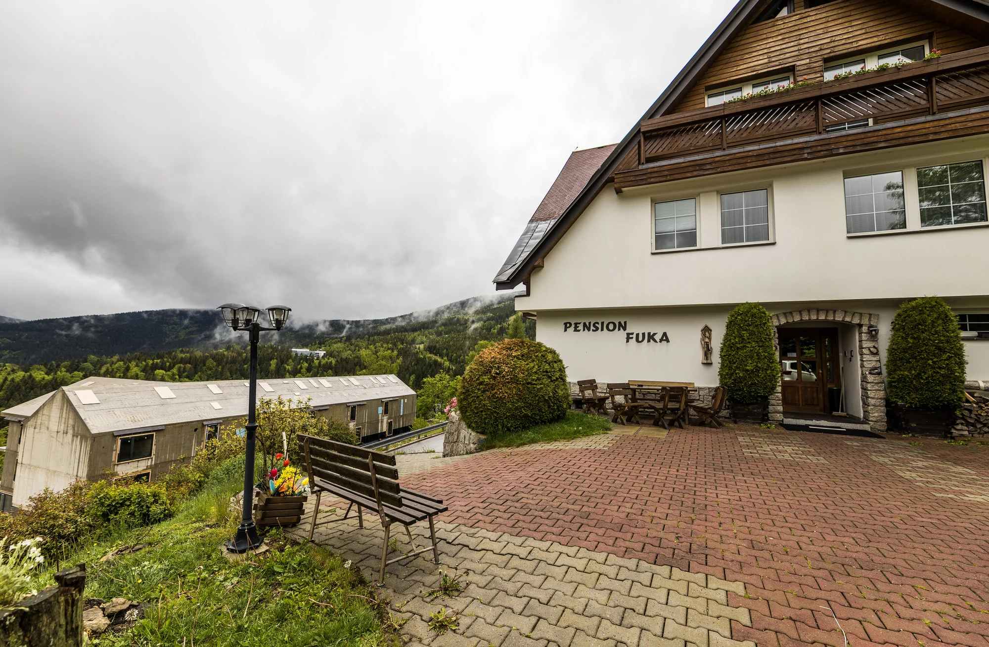 Penzion ve Špindlerově Mlýně se snídaní a výhledem na hory