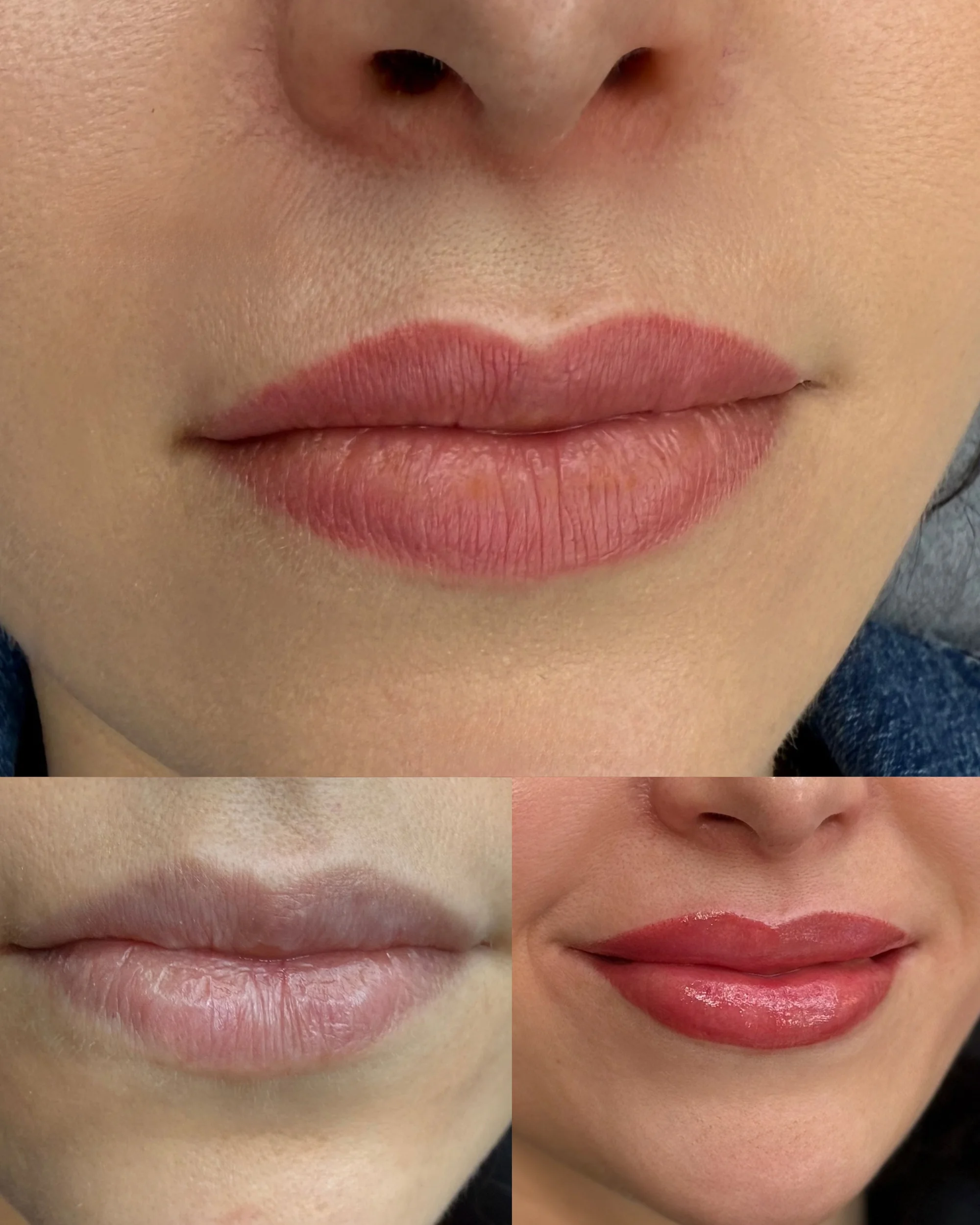 Permanentní make-up meziřasové linky, rtů či obočí pudrovou metodou