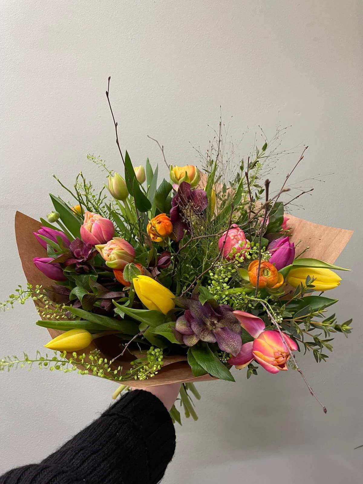 Vázání i vypichování kytic či kurz Na den floristkou vč. pomůcek a materiálů