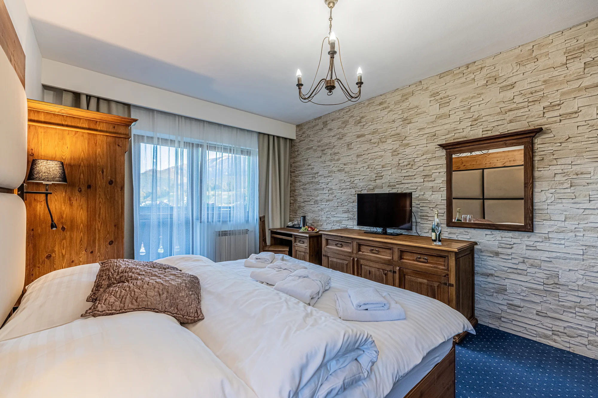 Penzion s výhledem na Belianské Tatry: snídaně, neomezený wellness a nové apartmány