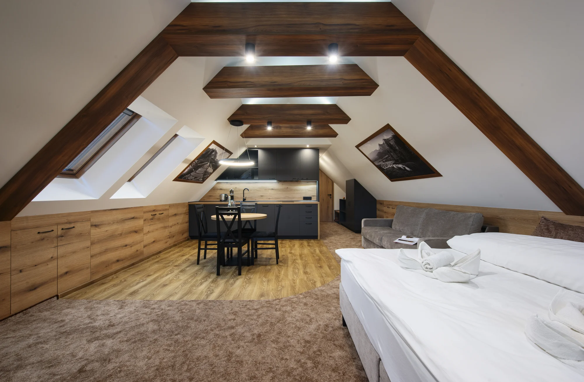 Penzion s výhledem na Belianské Tatry: snídaně, neomezený wellness a nové apartmány