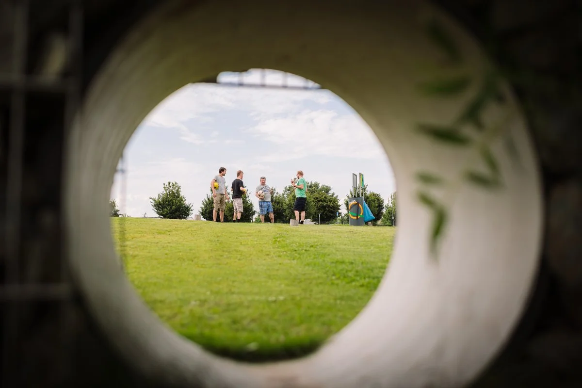 Vstupné na 18jamkový fotbalgolf v areálu Kšírovka pro 2 dospělé