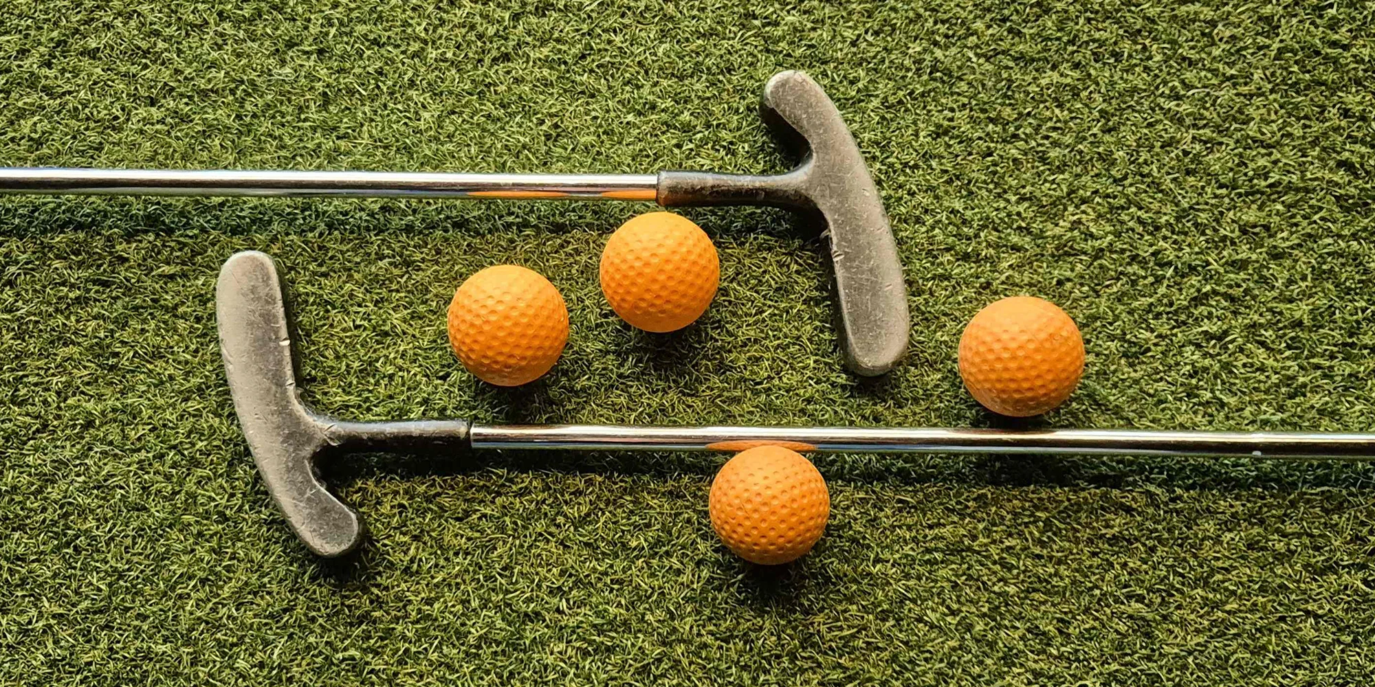 Minigolf v areálu Kšírovka: 90 minut pro 2 hráče