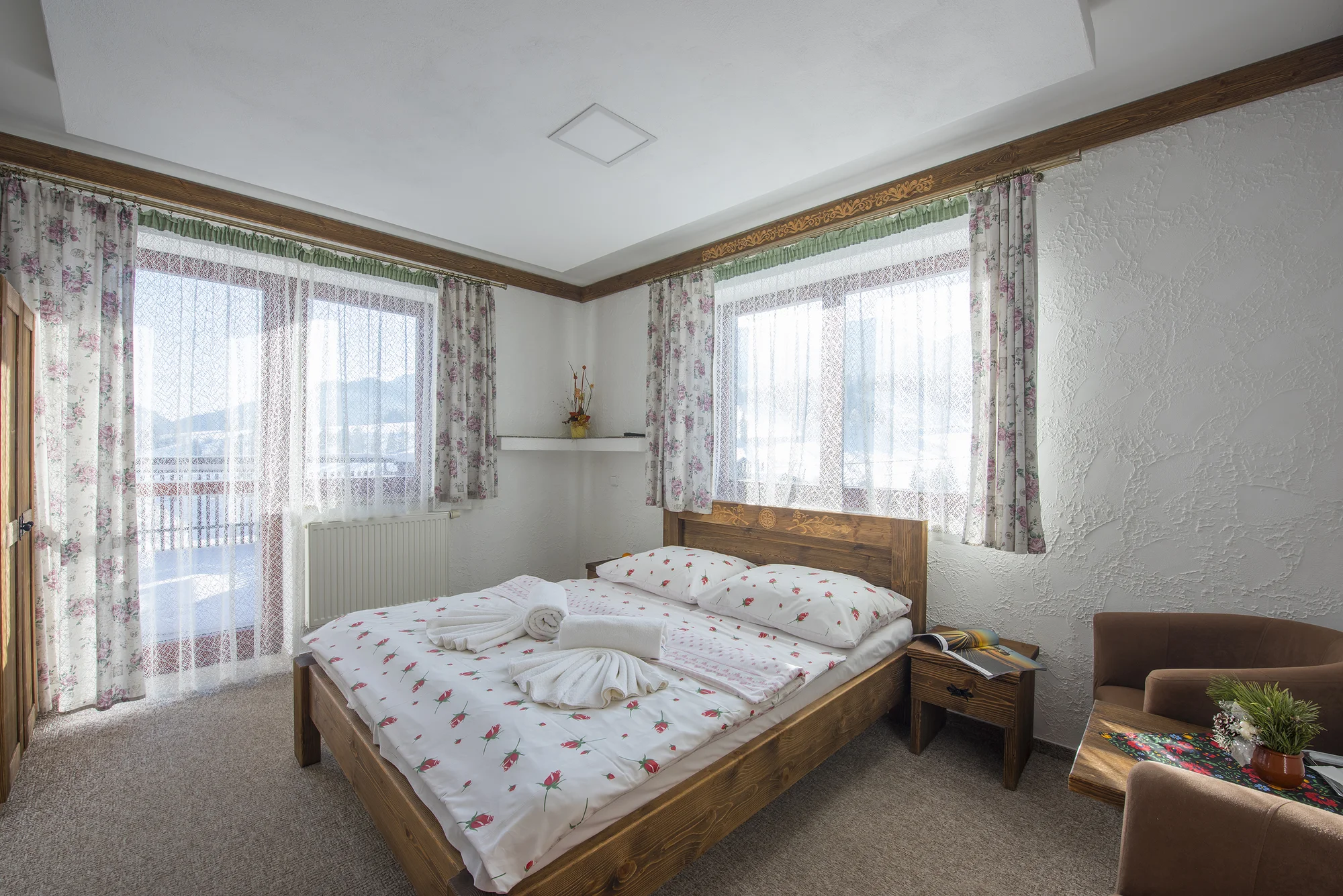 Relax v Belianských Tatrách: penzion nebo chalet, vč. wellness i polopenze