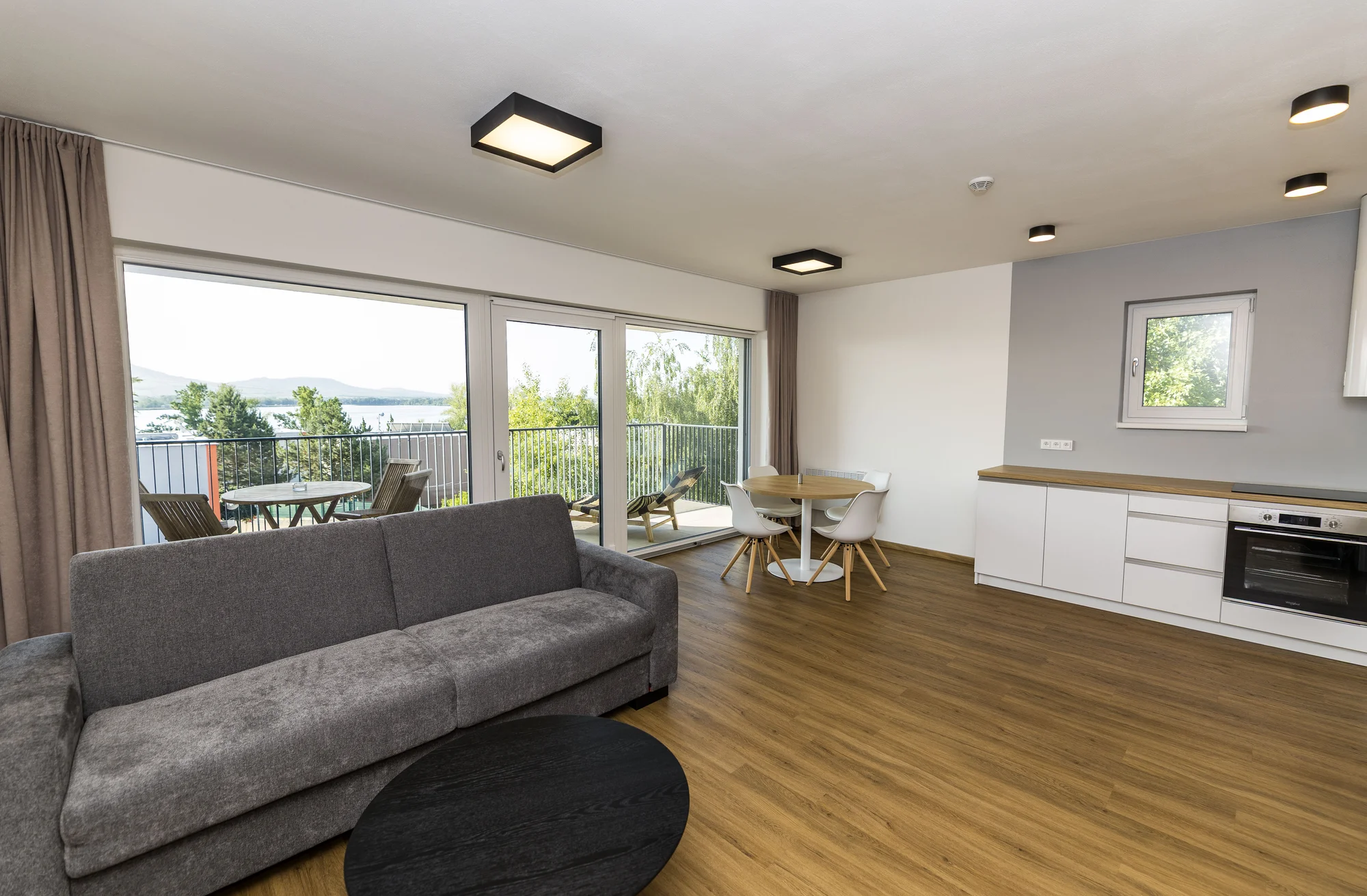 Moderní apartmány v Pasohlávkách vč. wellness, 130 m od Aqualandu Moravia