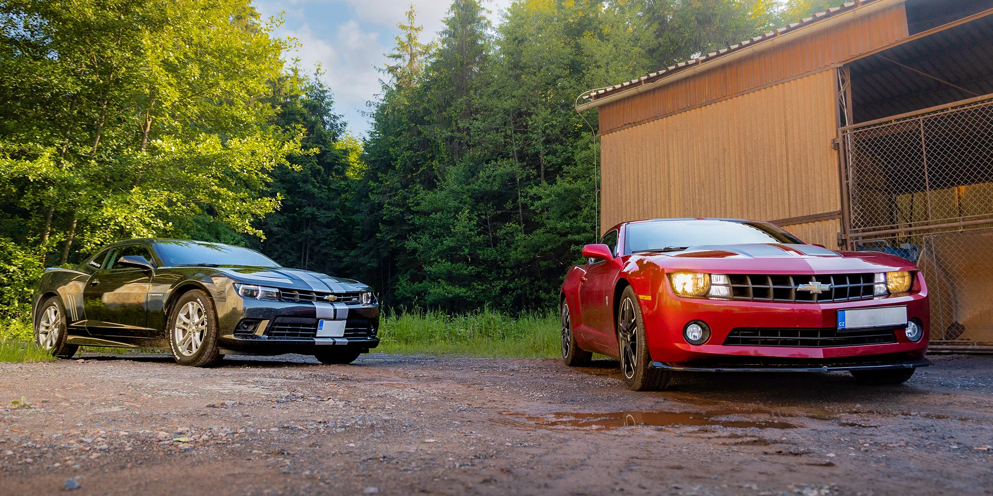 Pronájem Chevroletu Camaro Bumblebee i BodyKit SS