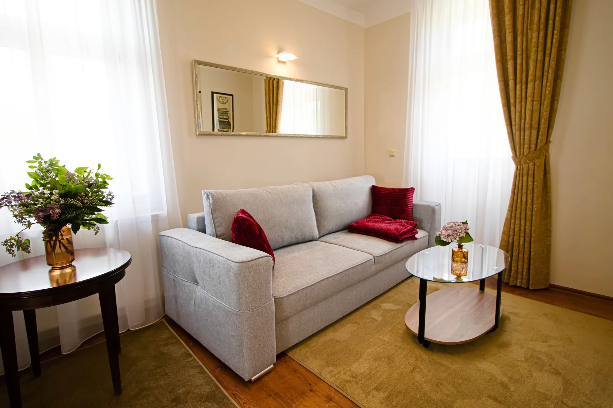 Komfortní apartmány v klidné části Mariánských Lázní až pro 4 osoby