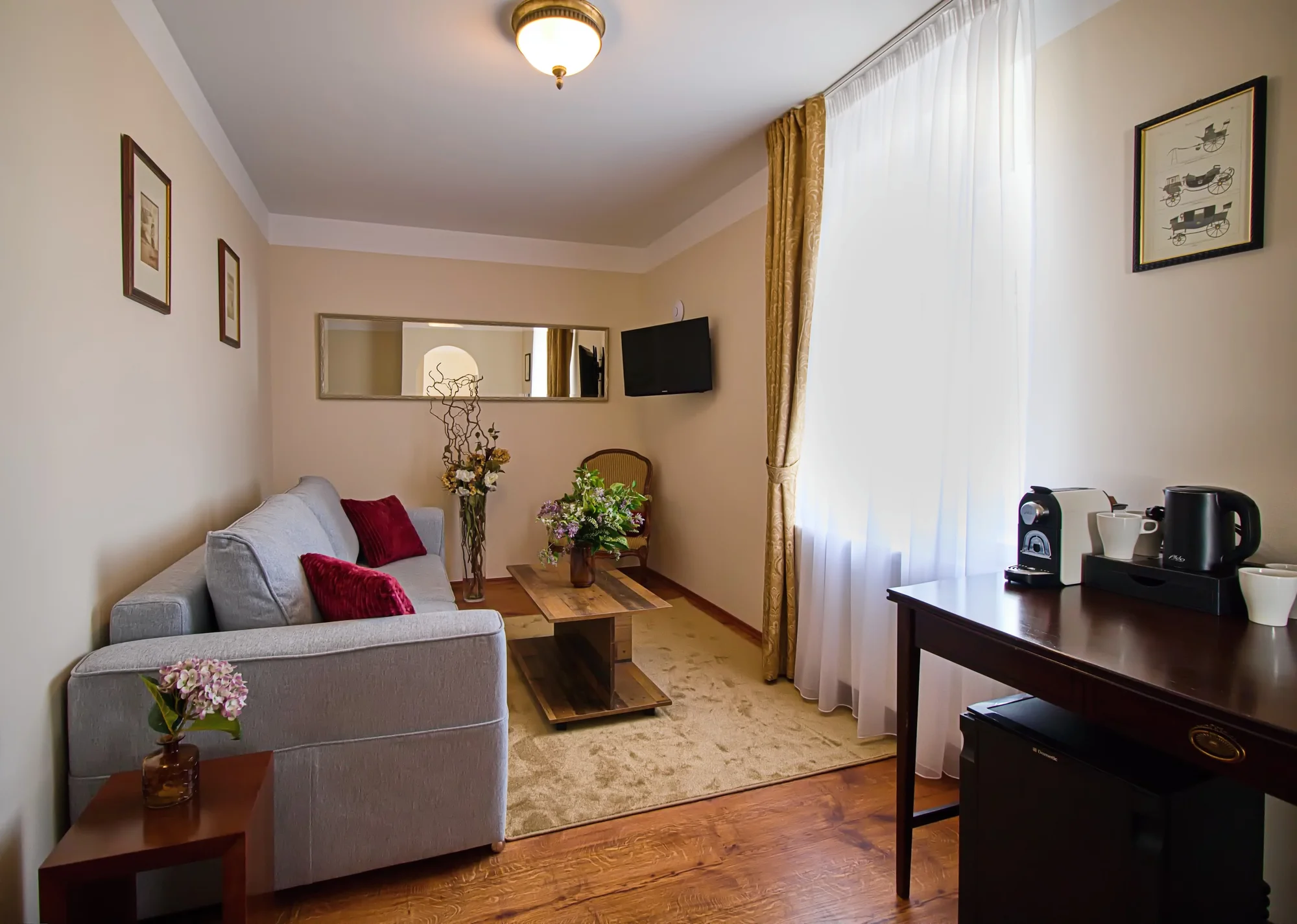 Komfortní apartmány v klidné části Mariánských Lázní až pro 4 osoby