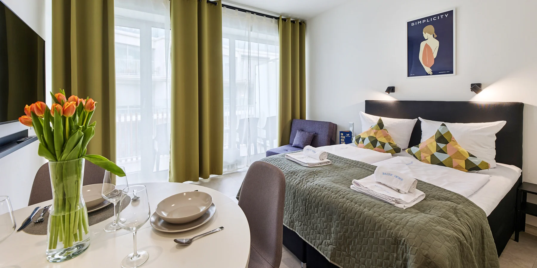 Perfektní dovolená ve Svinoústí: aparthotel se snídaní a wellness, 150 metrů od pláže