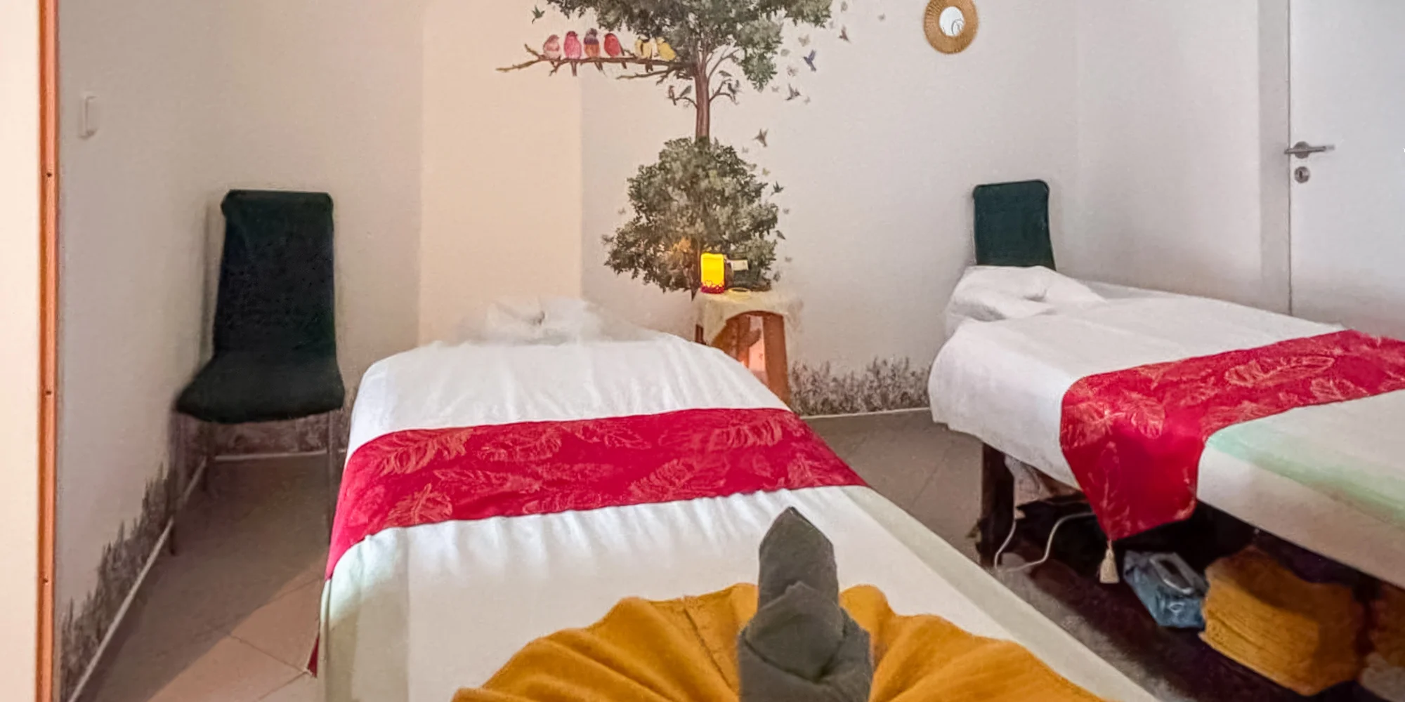 Celotělová relaxační masáž arganovým krémem pro uvolnění i hydrataci