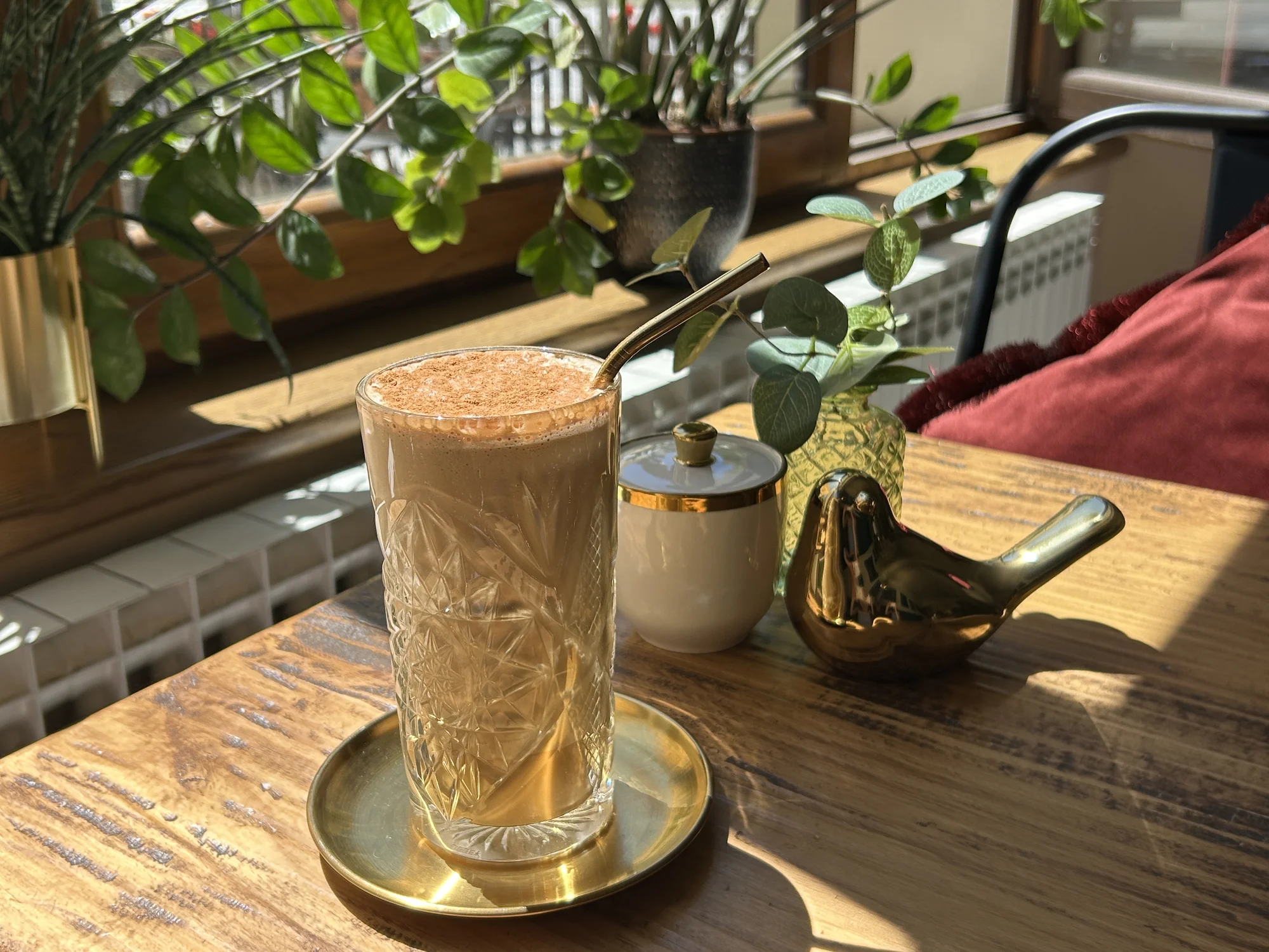 Frappé v kavárně U Zlaté koruny: pro 1 či 2 osoby