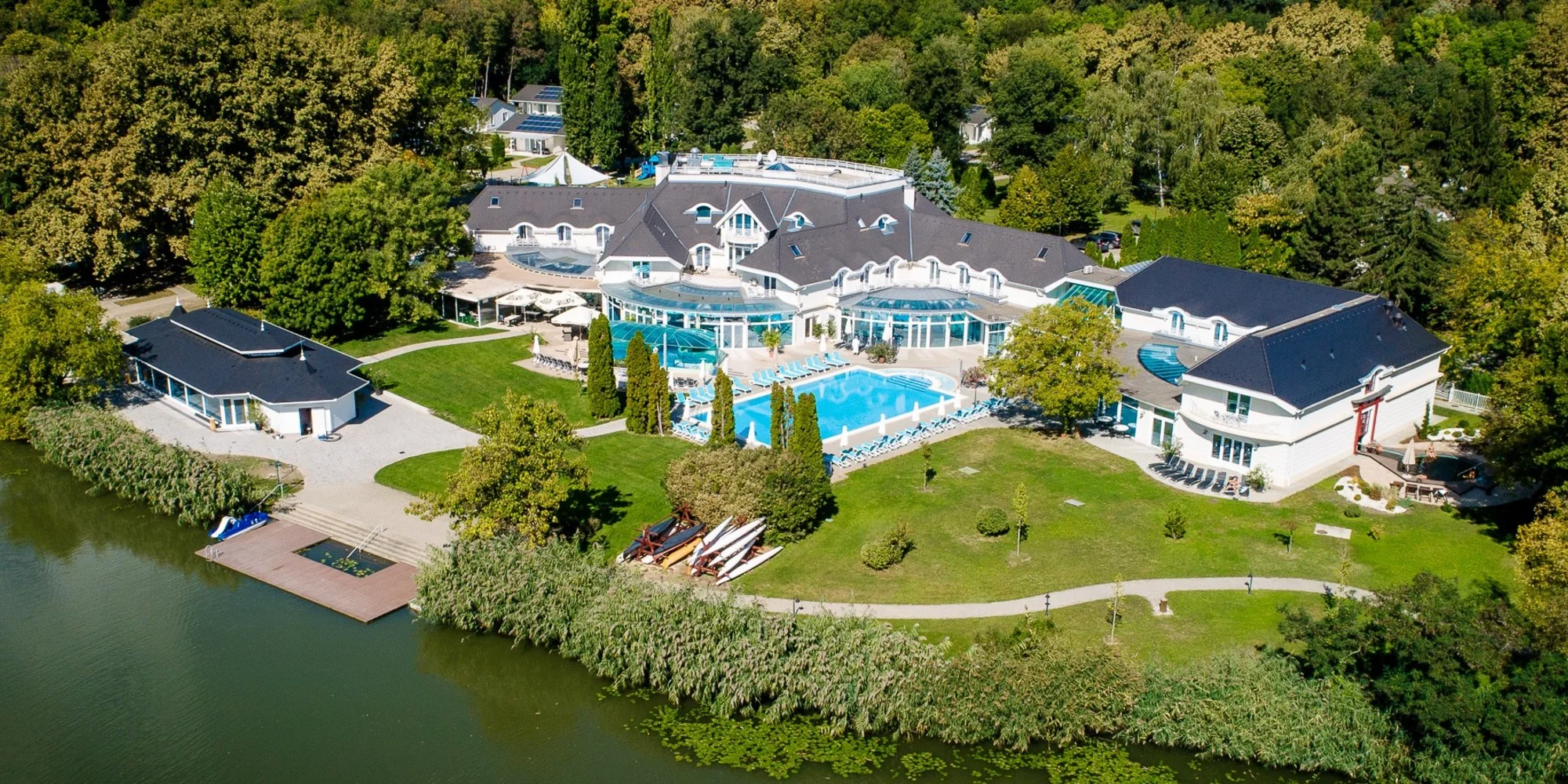 Wellness pobyt v Maďarsku: polopenze, termály, dětský svět i půjčení kanoe