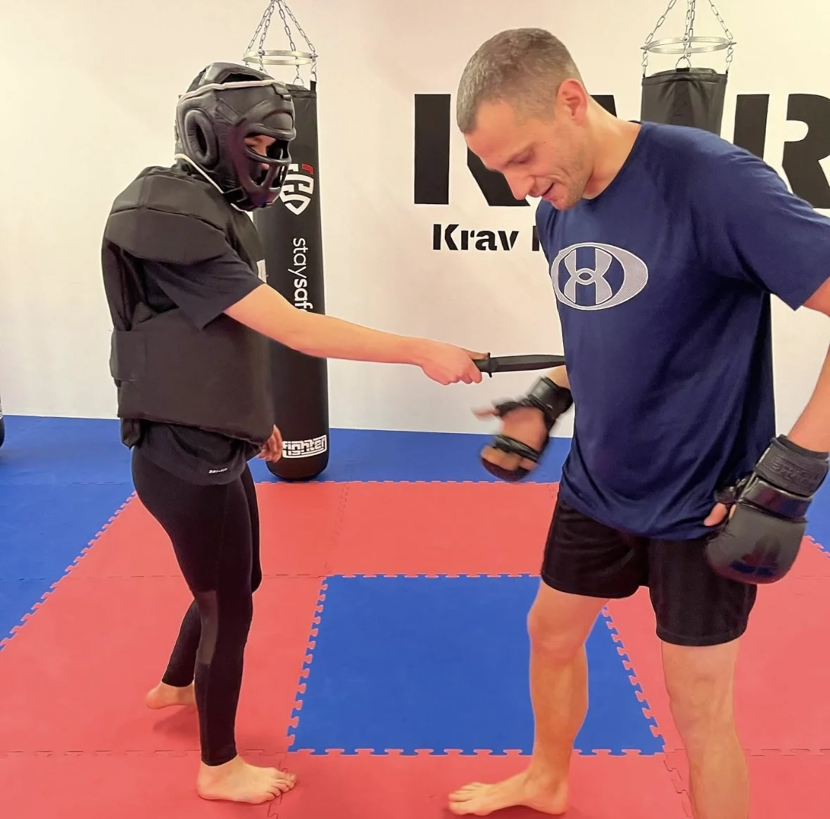 Měsíc lekcí sebeobrany Krav Maga pro 1 osobu: celkem 8 tréninků, 2x týdně