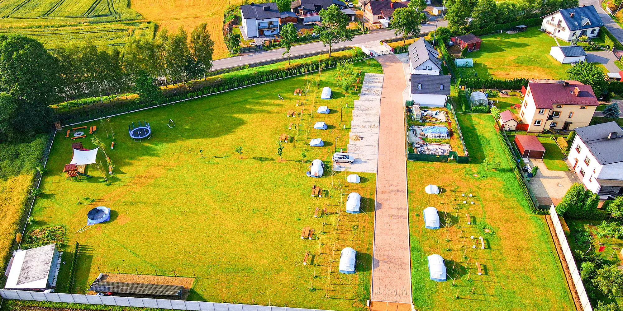 Parádní kemp u Energylandie: stan, glamp či apartmán