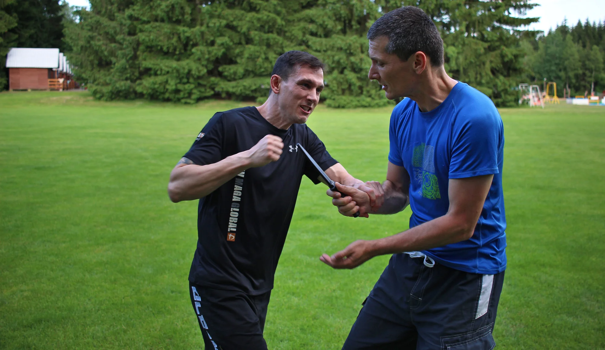 Měsíc lekcí sebeobrany Krav Maga pro 1 osobu: celkem 8 tréninků, 2x týdně