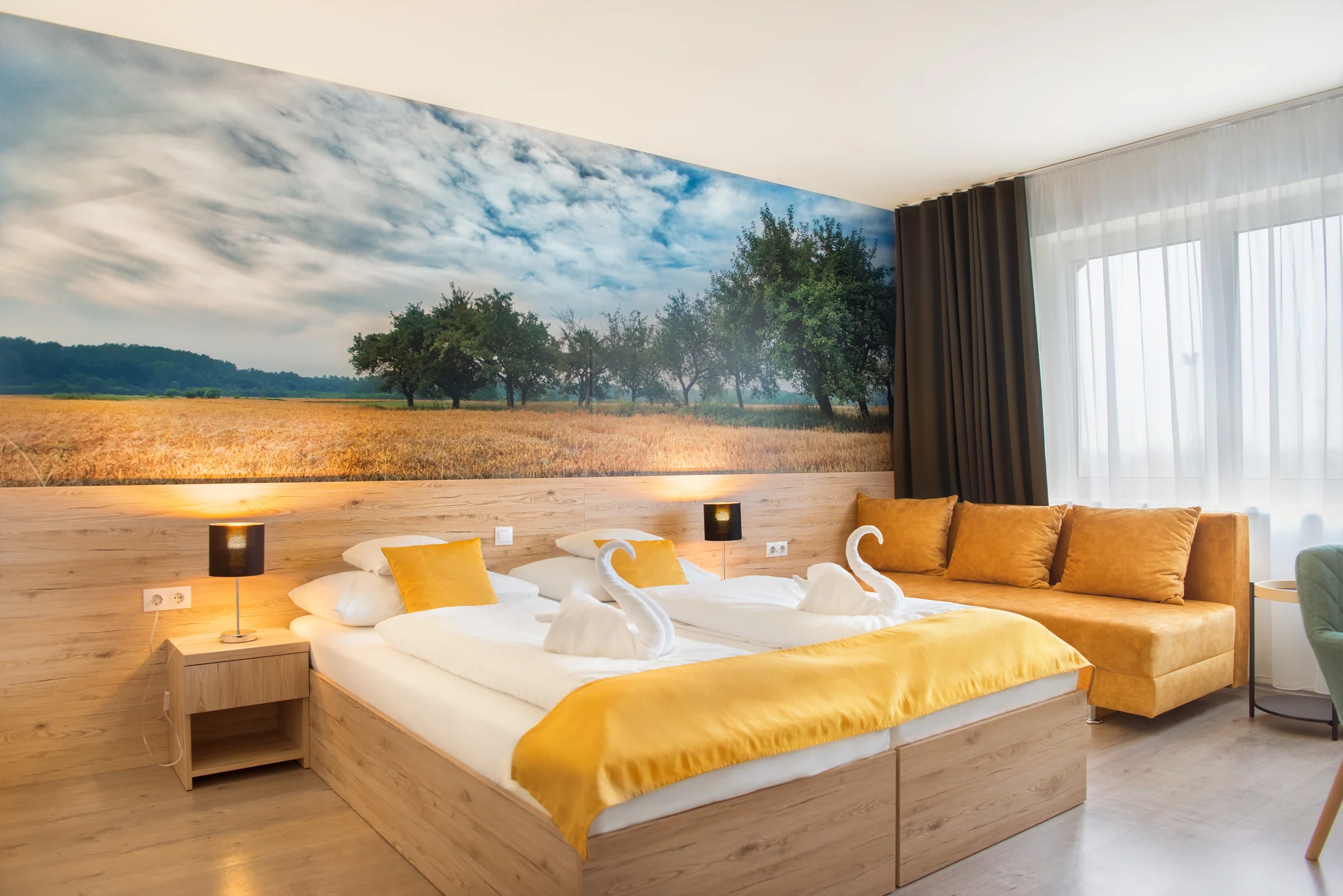 Relax u Győru: hotel u jezera, wellness s termální vodou, snídaně i vstup do zoo