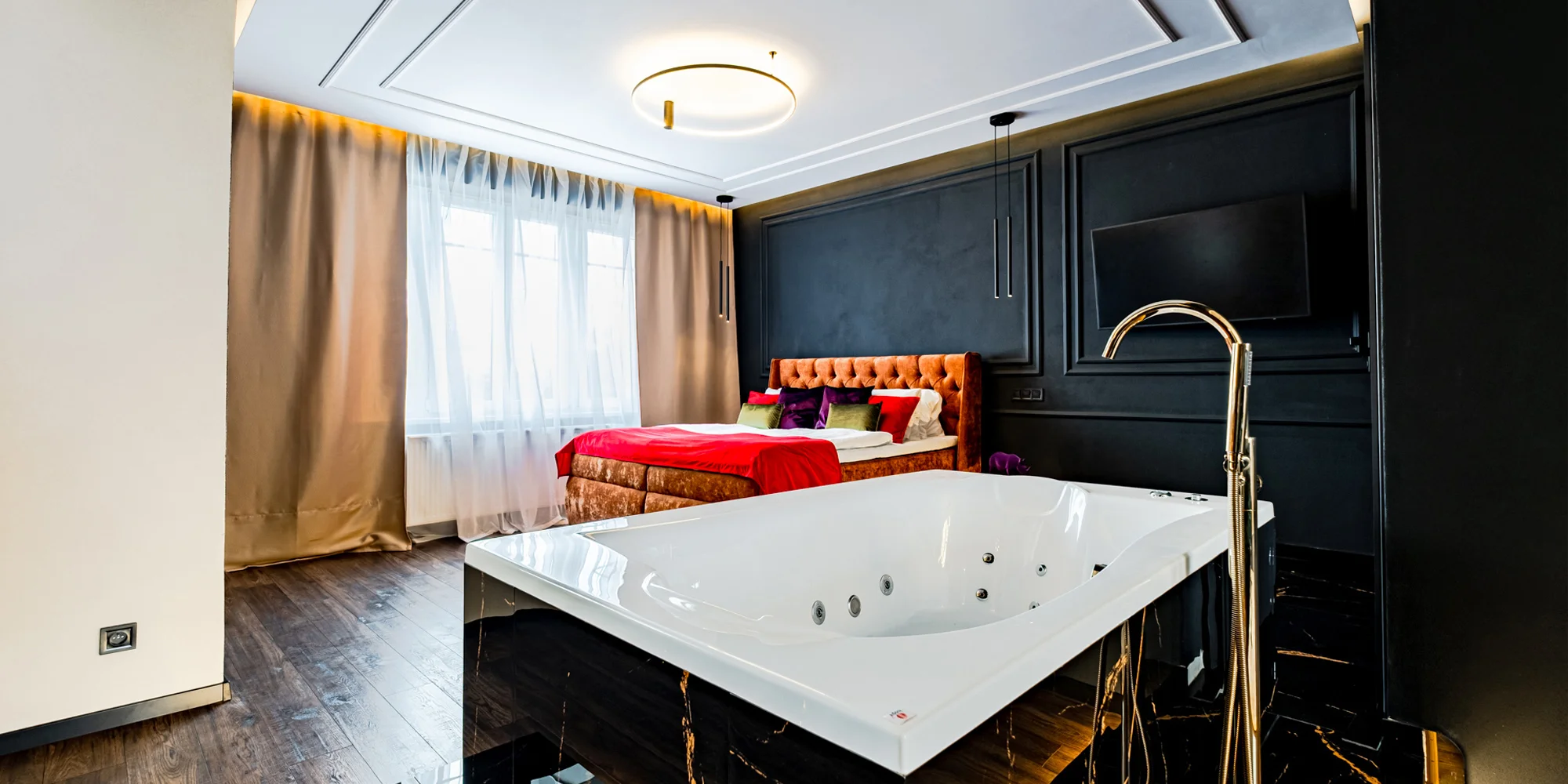 Luxusní apartmán v centru Nitry s vířivkou