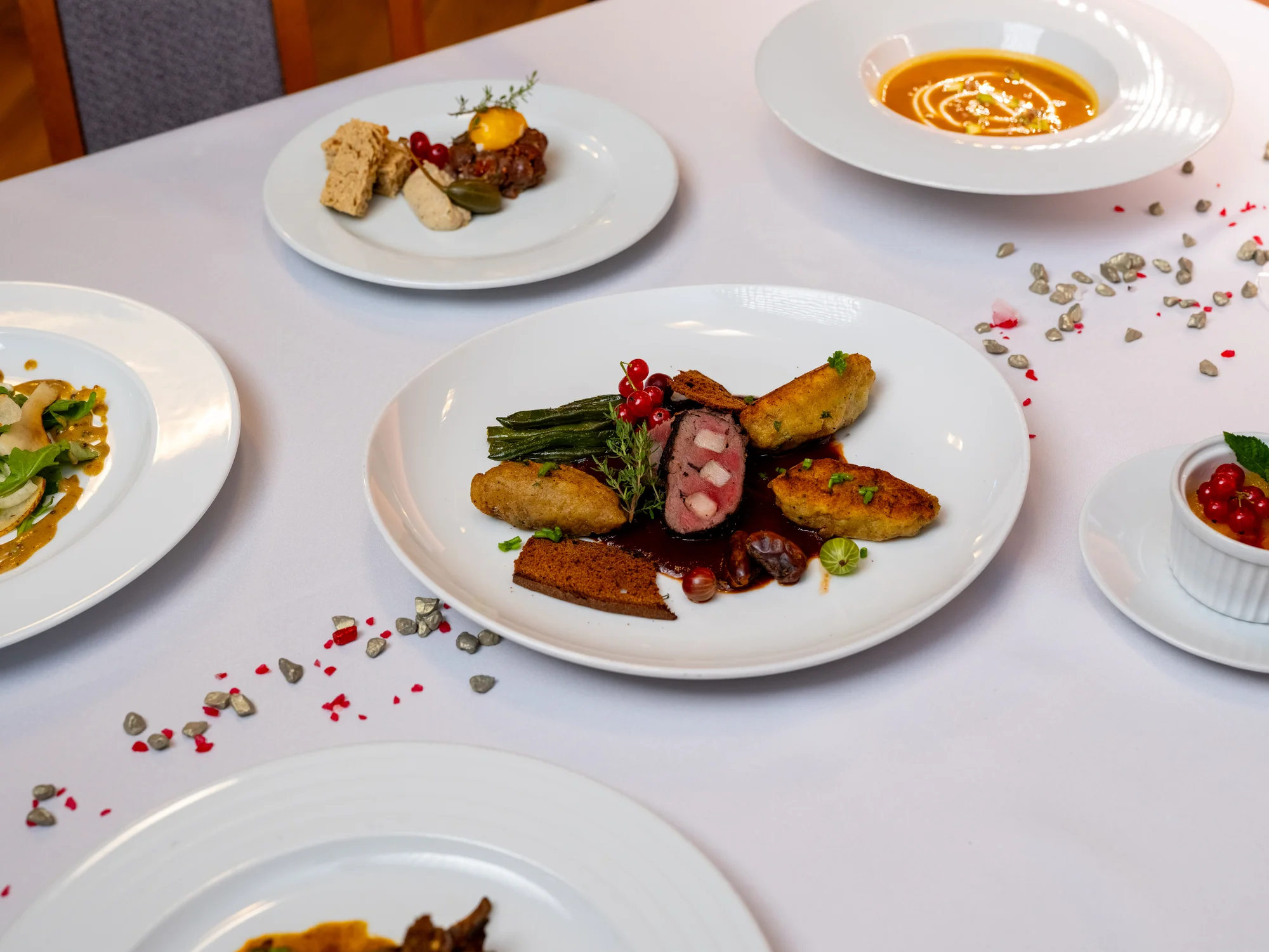 Luxusní šestichodové menu se zvěřinovými dobrotami pro 2 osoby