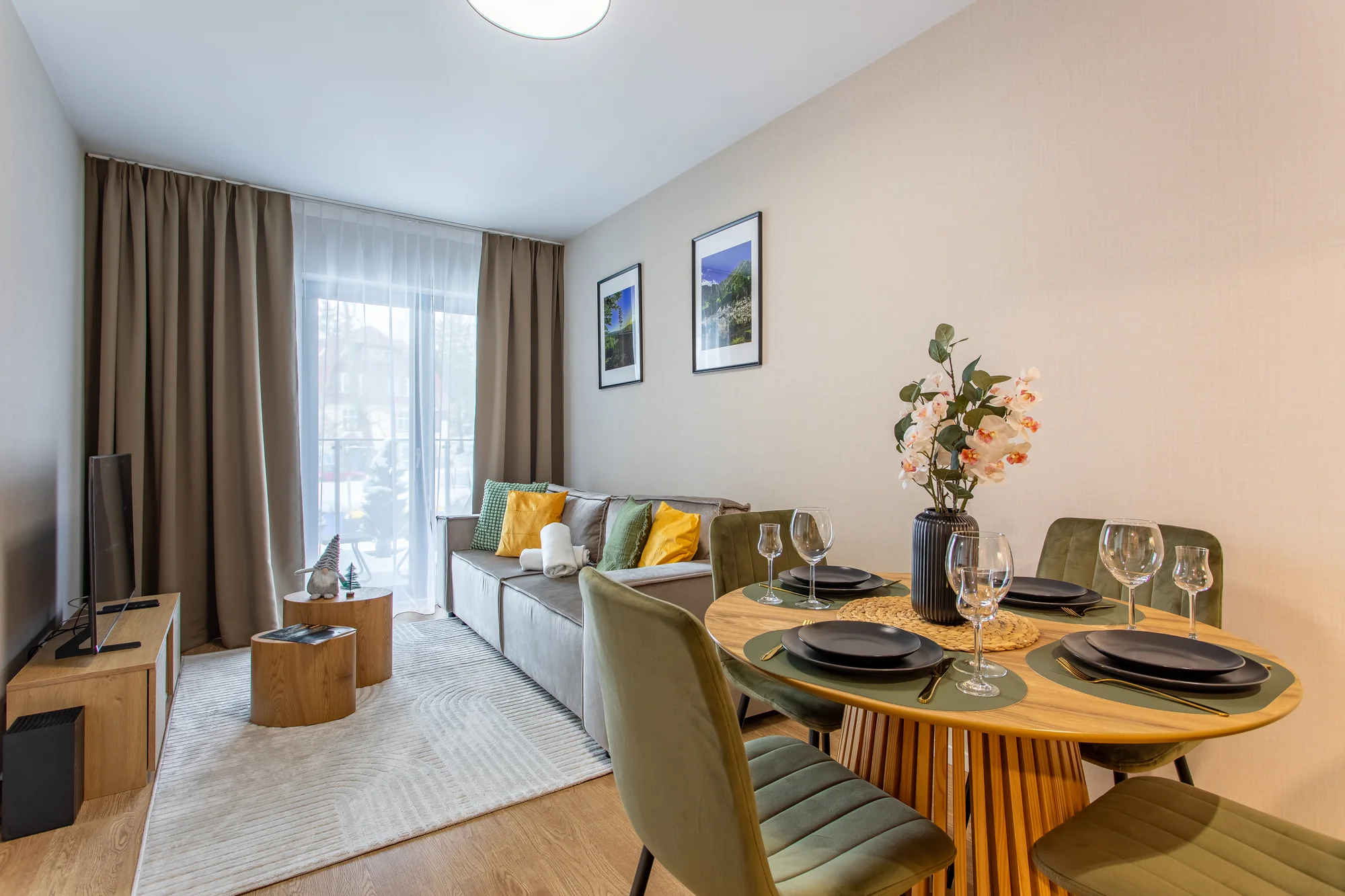 Szklarska Poręba: moderní apartmány, neomezeně wellness, možnost snídaní