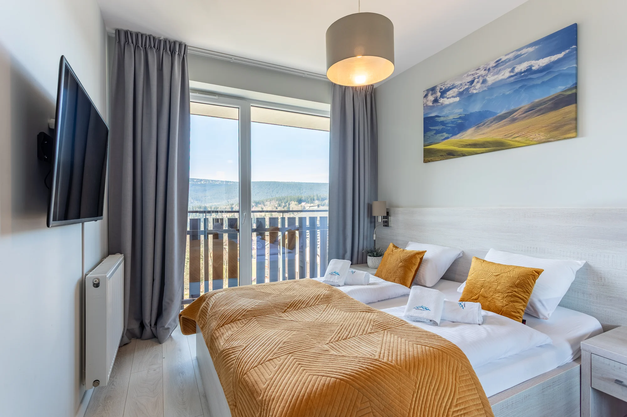 Szklarska Poręba: moderní apartmány, neomezeně wellness, možnost snídaní
