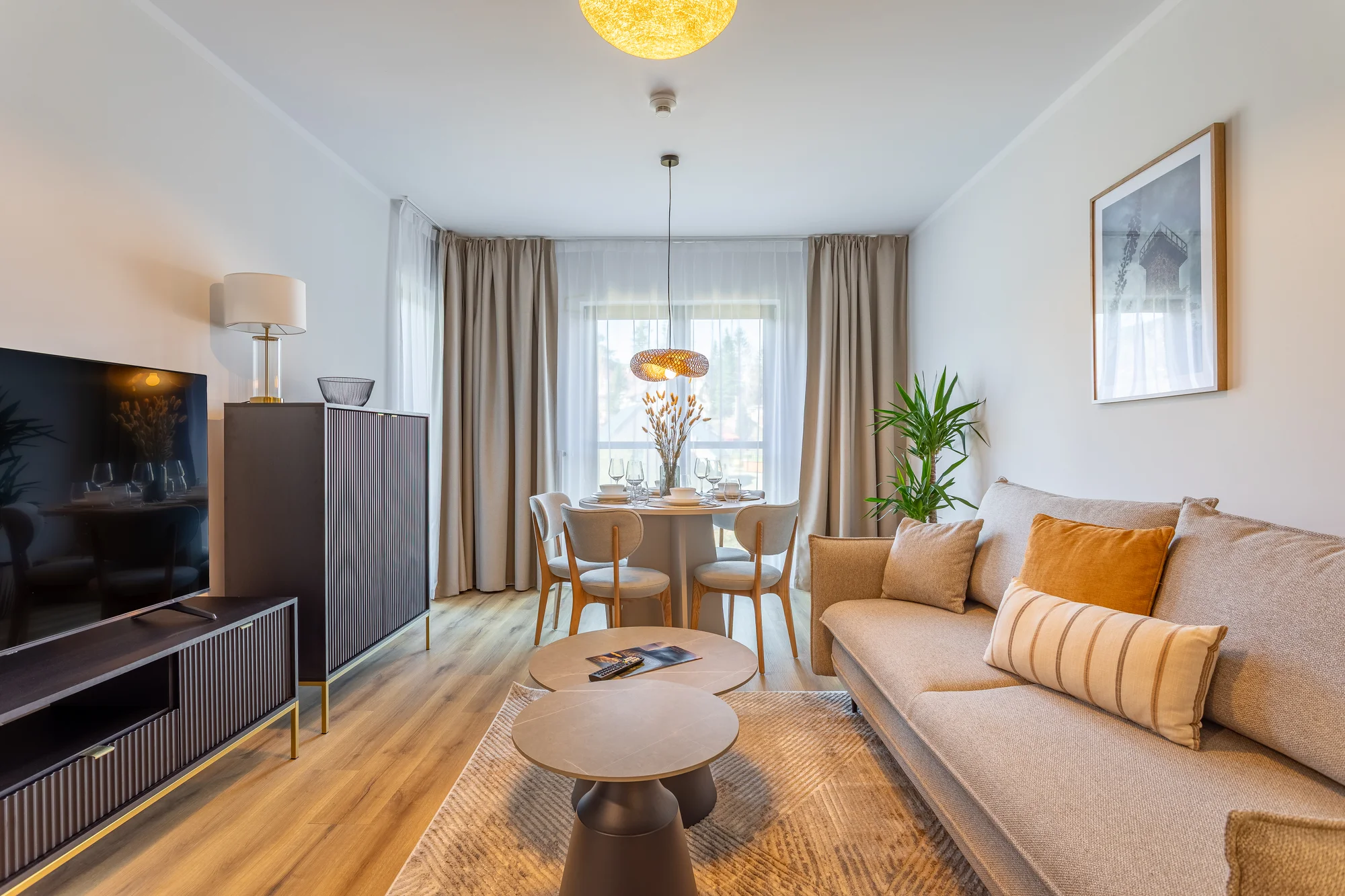 Szklarska Poręba: moderní apartmány, neomezeně wellness, možnost snídaní