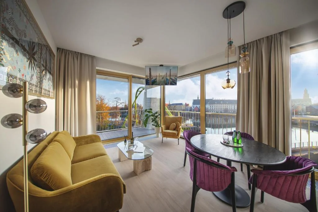 Stylové ubytování v centru Vratislavi: moderní apartmány se snídaní, neomezeně fitness