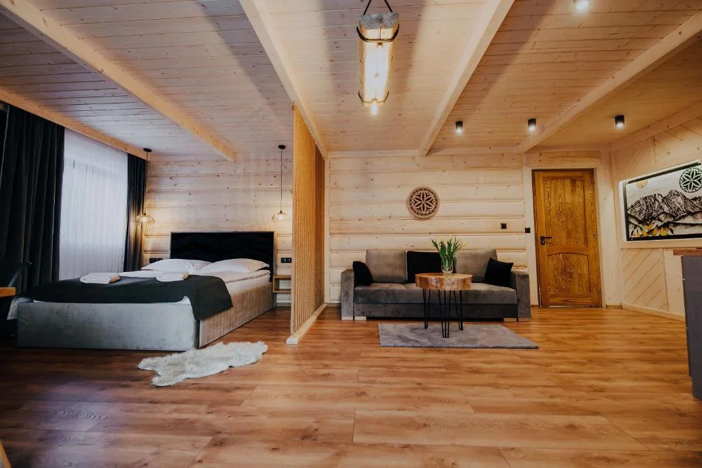 Polské Tatry: Moderní apartmány hned u svahu a nedaleko Sky Walk Poronin