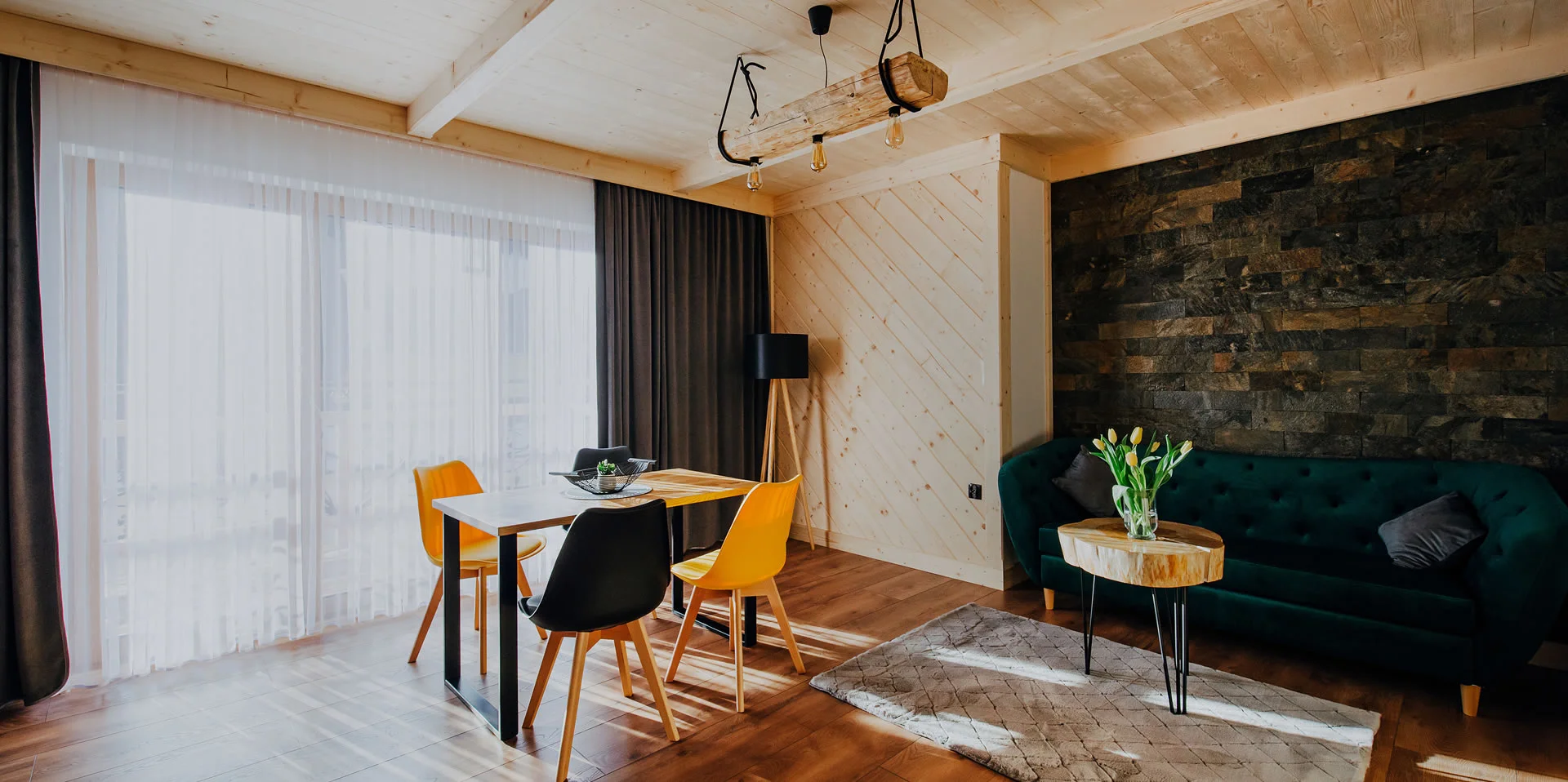 Polské Tatry: Moderní apartmány hned u svahu a nedaleko Sky Walk Poronin