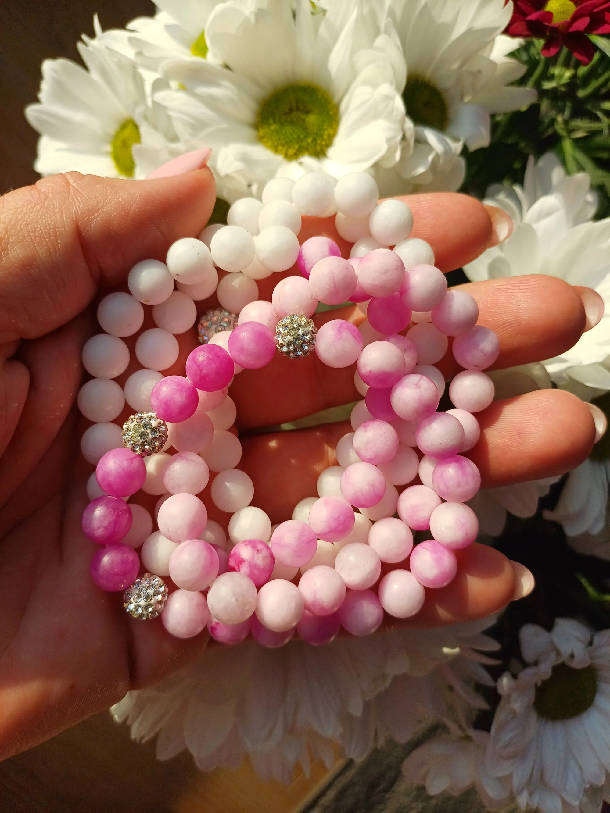 Workshop výroby 5 boho náramků z minerálů i jablonecké bižuterie