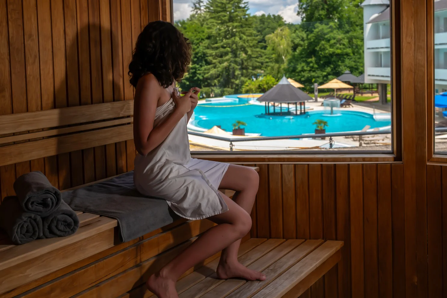 Relax v Maďarsku: wellness s termálními bazény a saunovým světem, polopenze i zábava