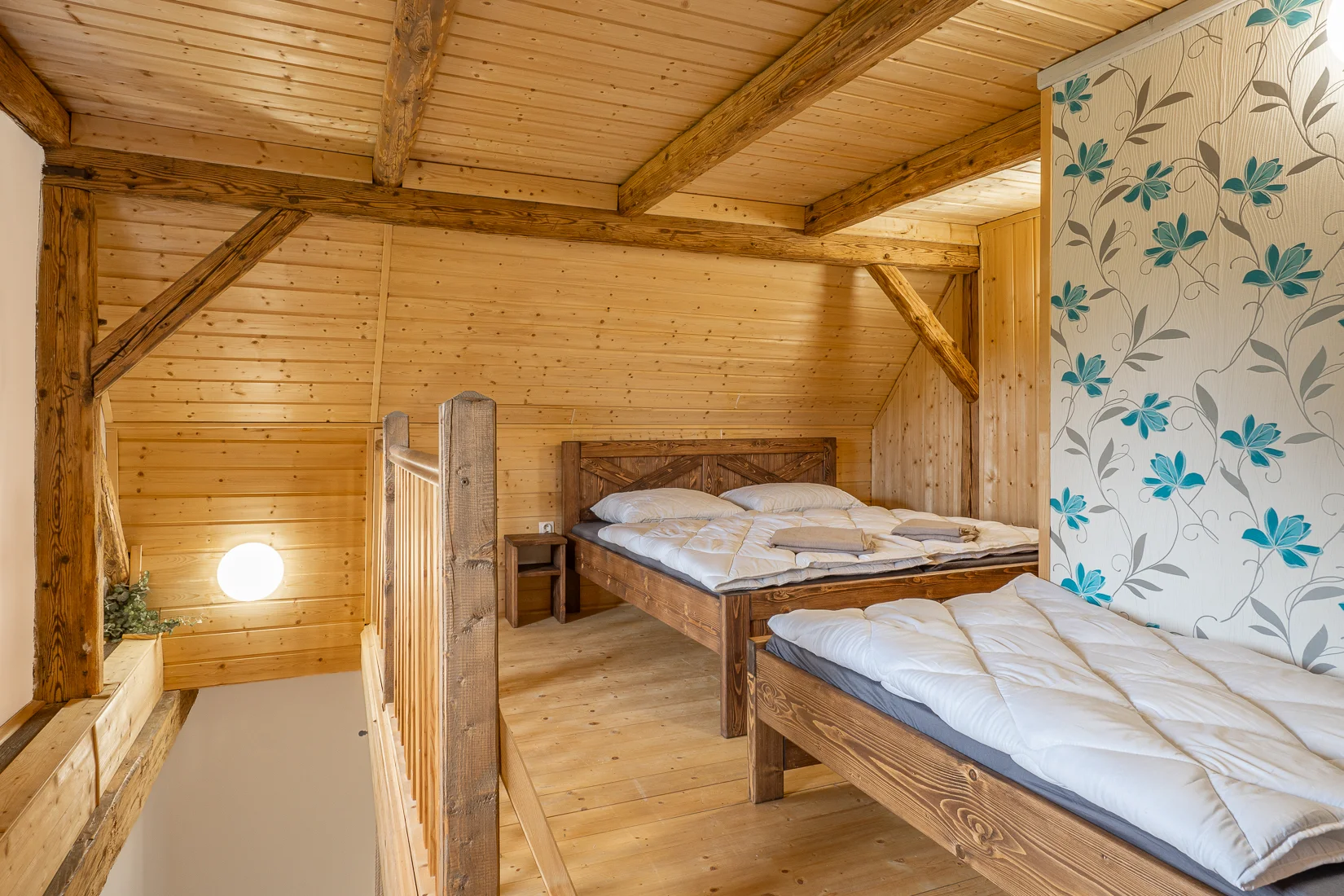 Krásné venkovské apartmány v Jeseníkách pro 2 nebo až 6 osob