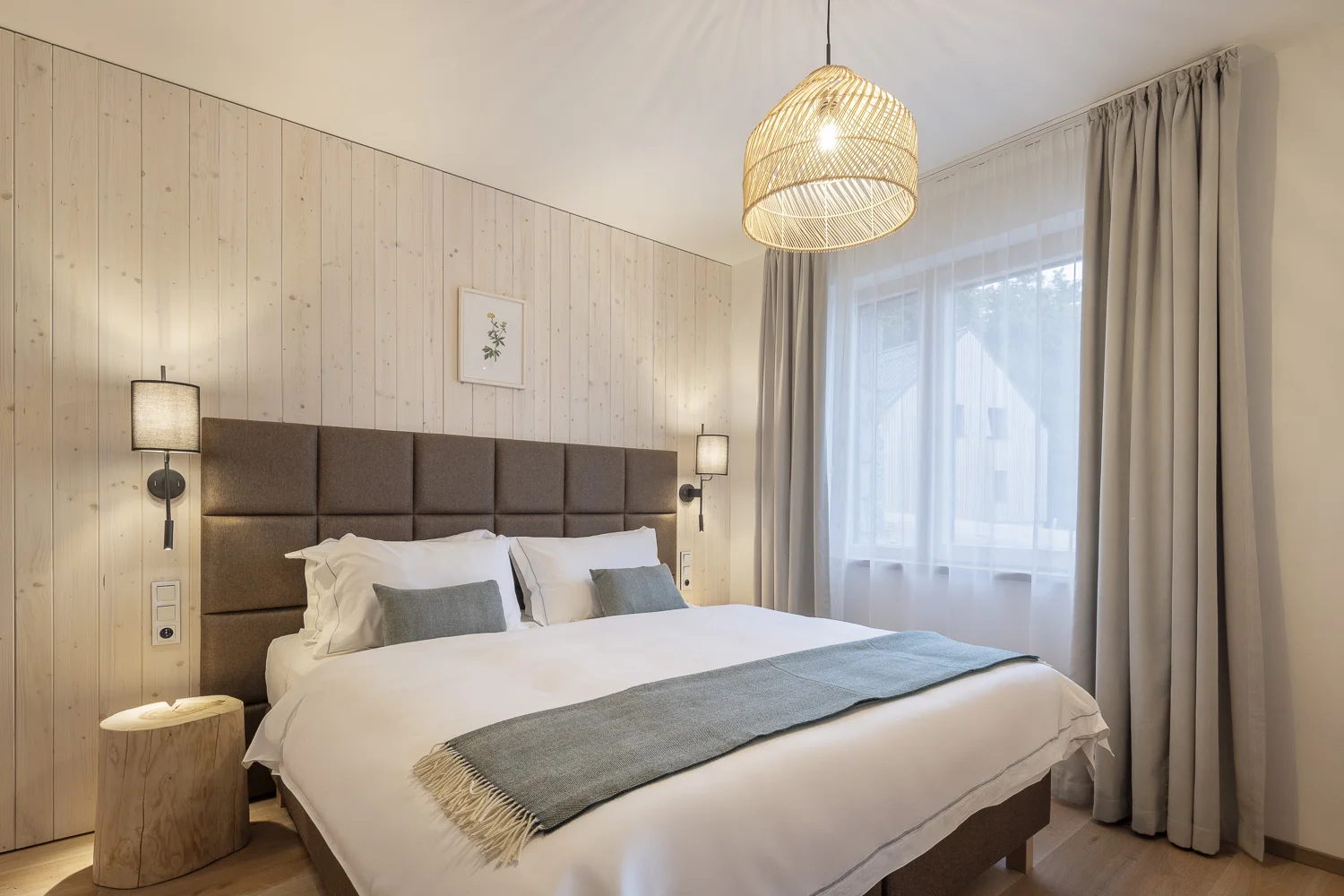 Luxusní dovolená v Jizerských horách: moderní apartmány až pro 7 osob, snídaně, privátní wellness