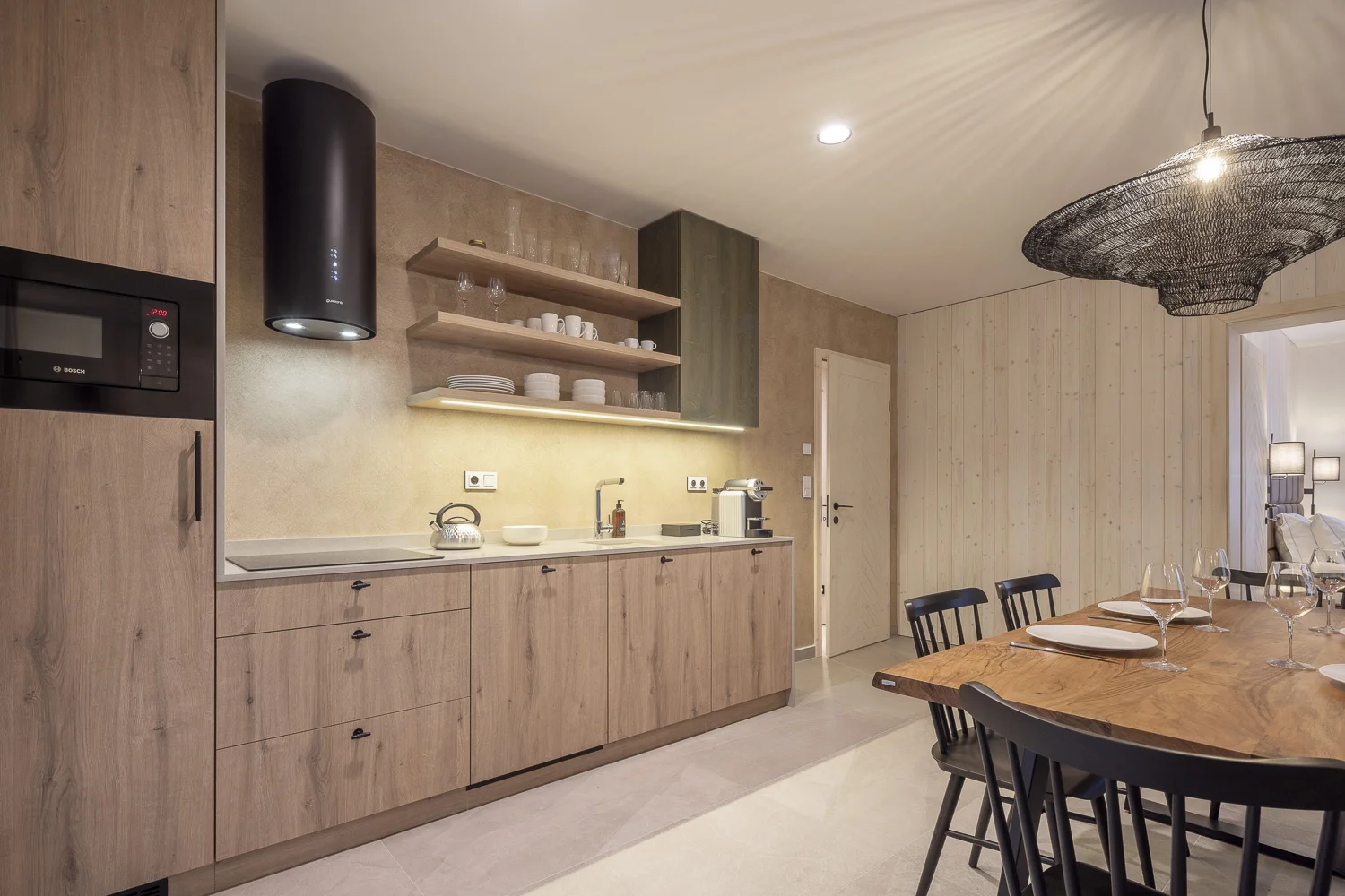 Luxusní dovolená v Jizerských horách: moderní apartmány až pro 7 osob, snídaně, privátní wellness