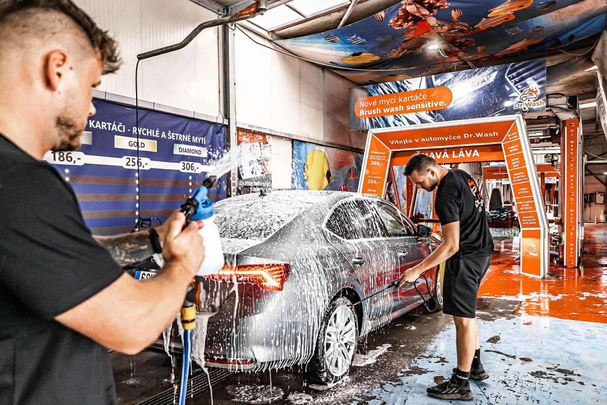 Automyčka Dr. Wash v Mladé Boleslavi: na výběr 4 programy
