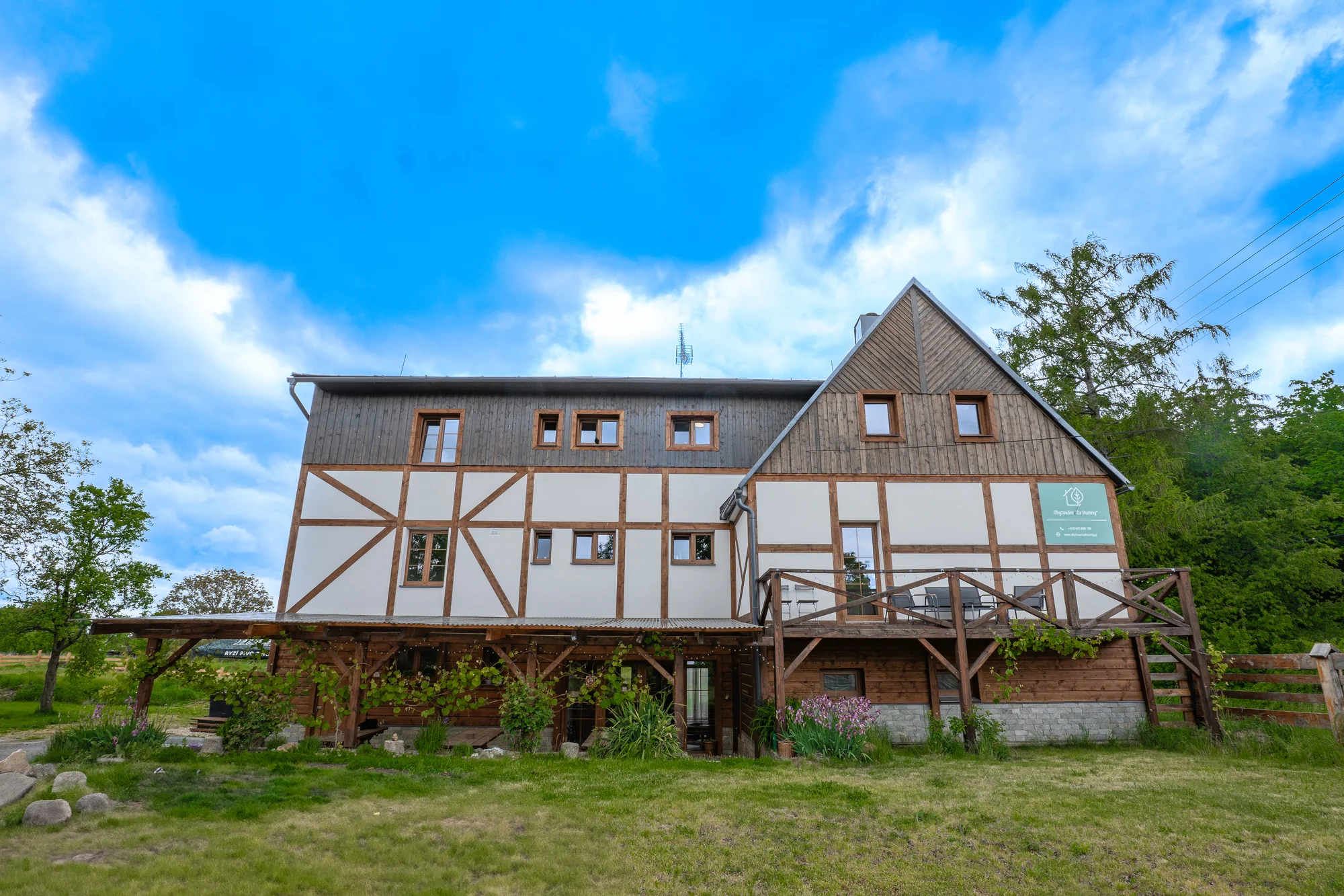 Krásné venkovské apartmány v Jeseníkách pro 2 nebo až 6 osob